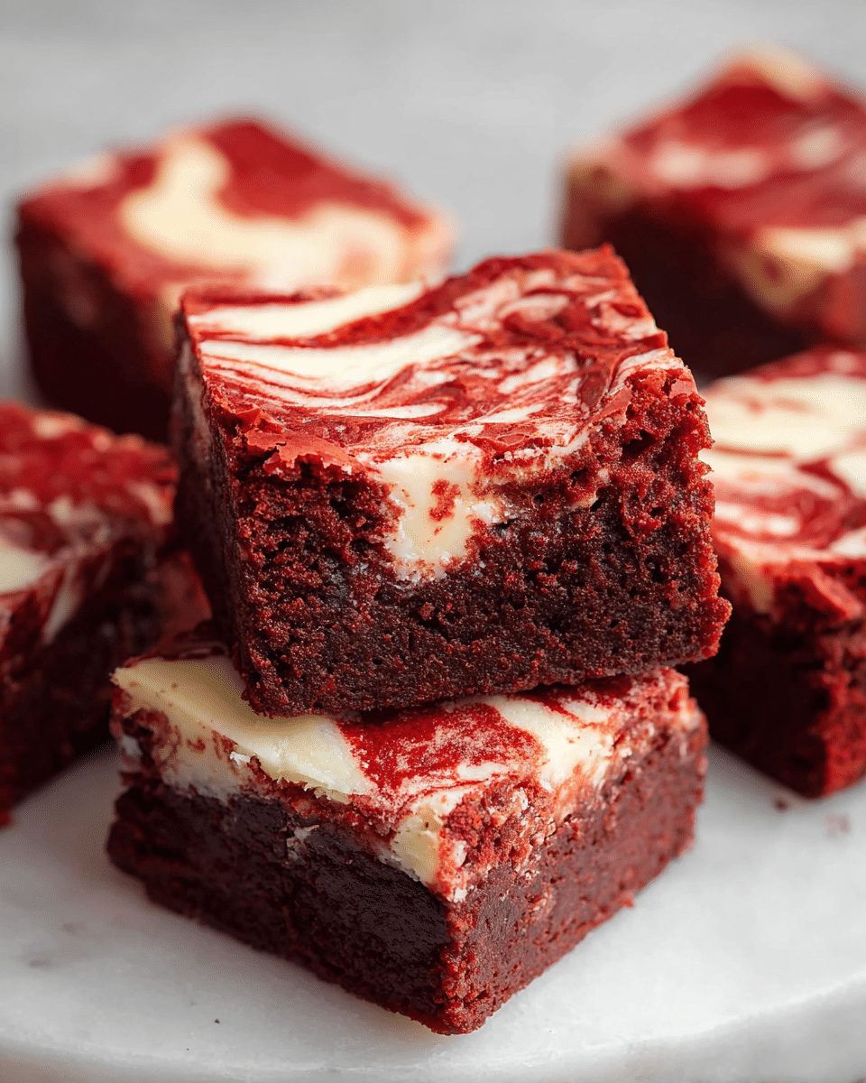 Red Velvet Brownies
