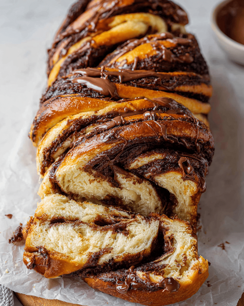 The Most Delicious Homemade Nutella Babka