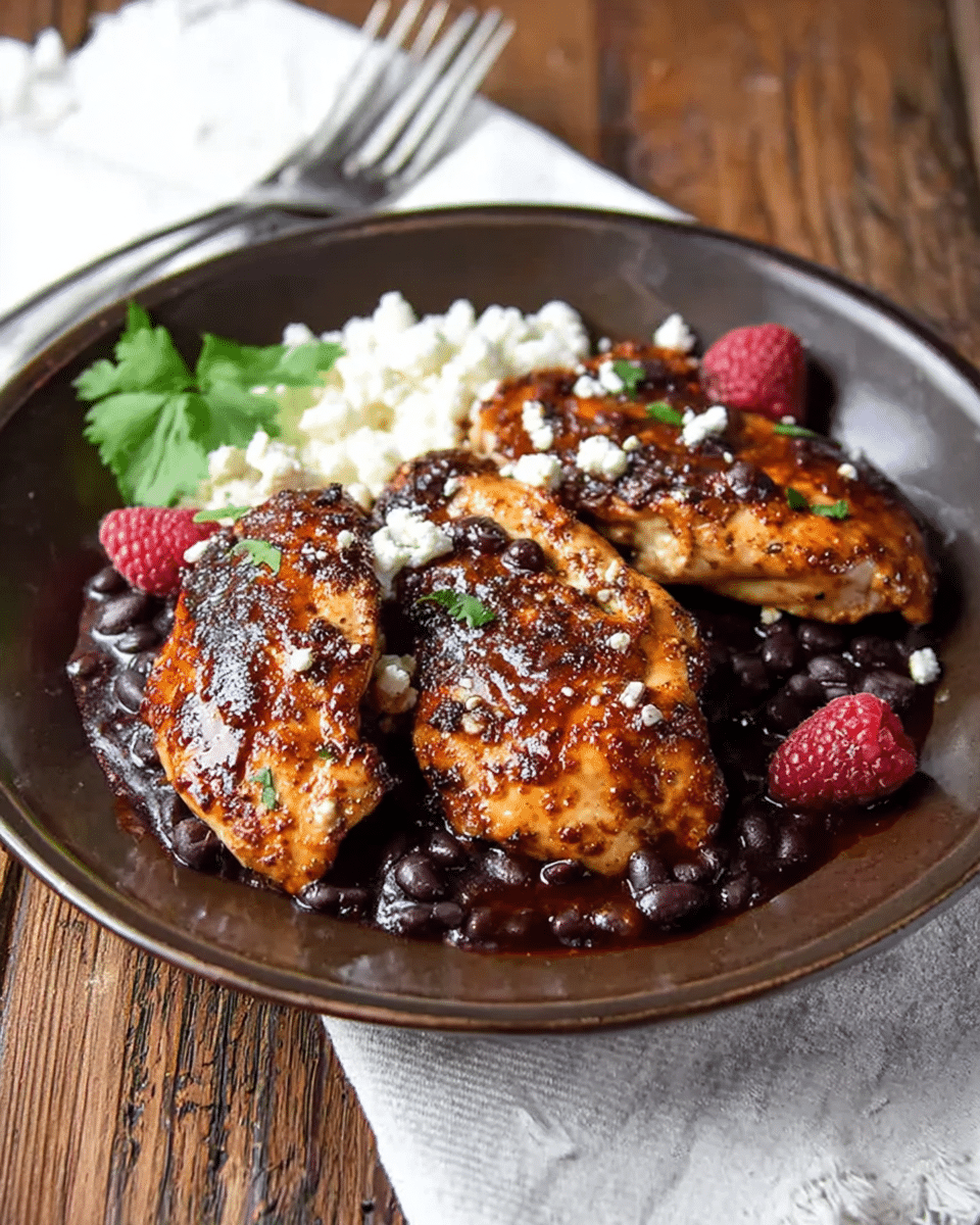 Raspberry Chipotle Chicken