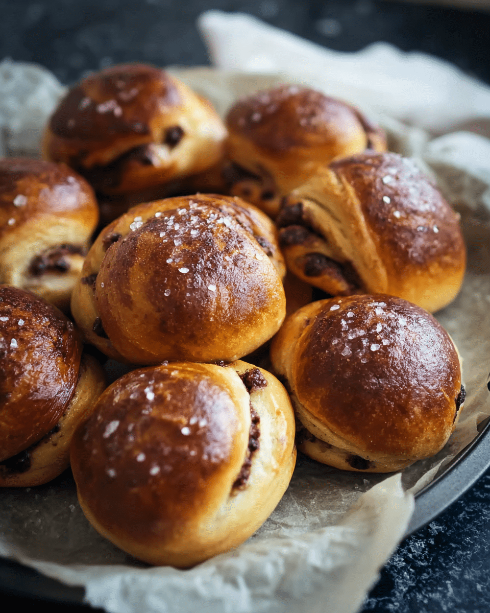 Chocolate Cardamom Buns