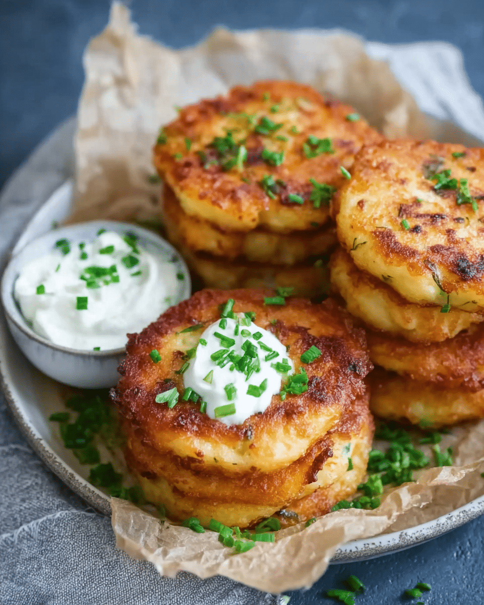 Mashed Potato Fritters