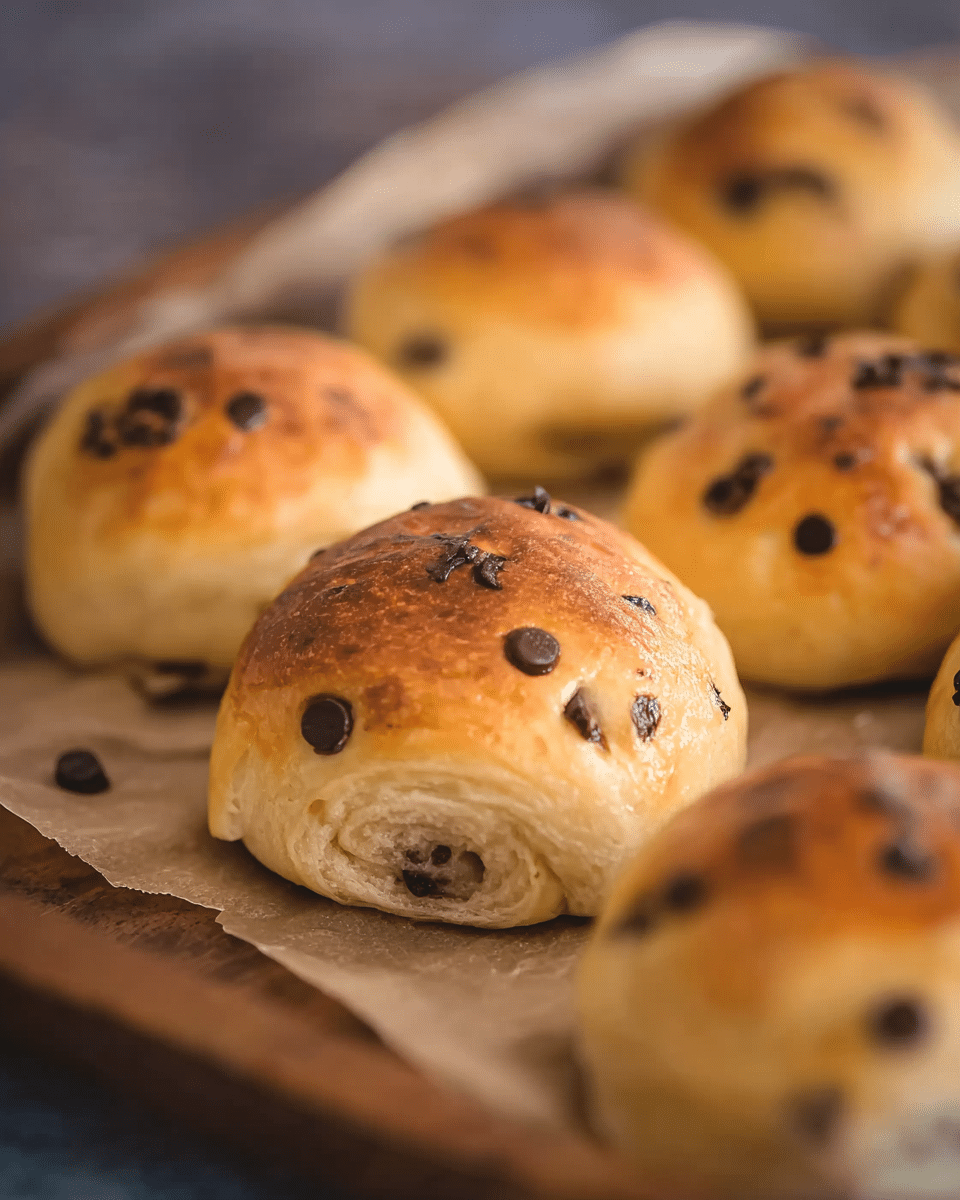 Norwegian Cardamom Rolls (Sjokoladeboller)