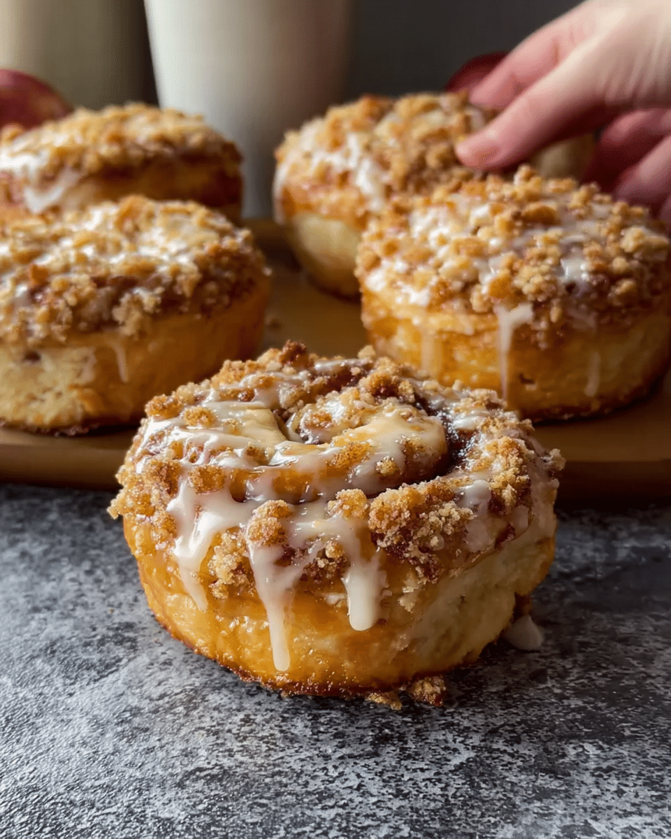 Apple Cheesecake Buns