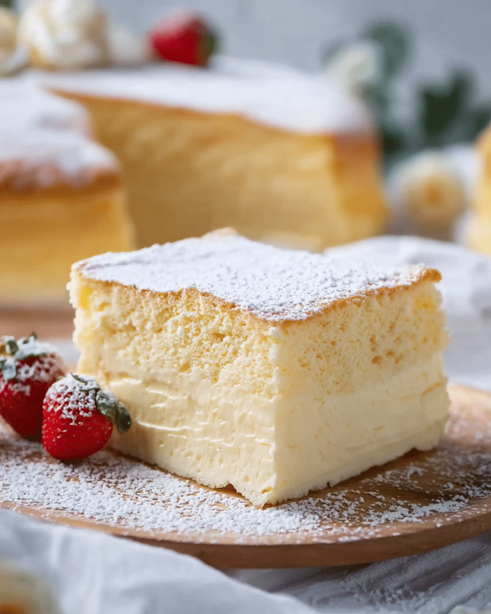 Vanilla Custard Cake