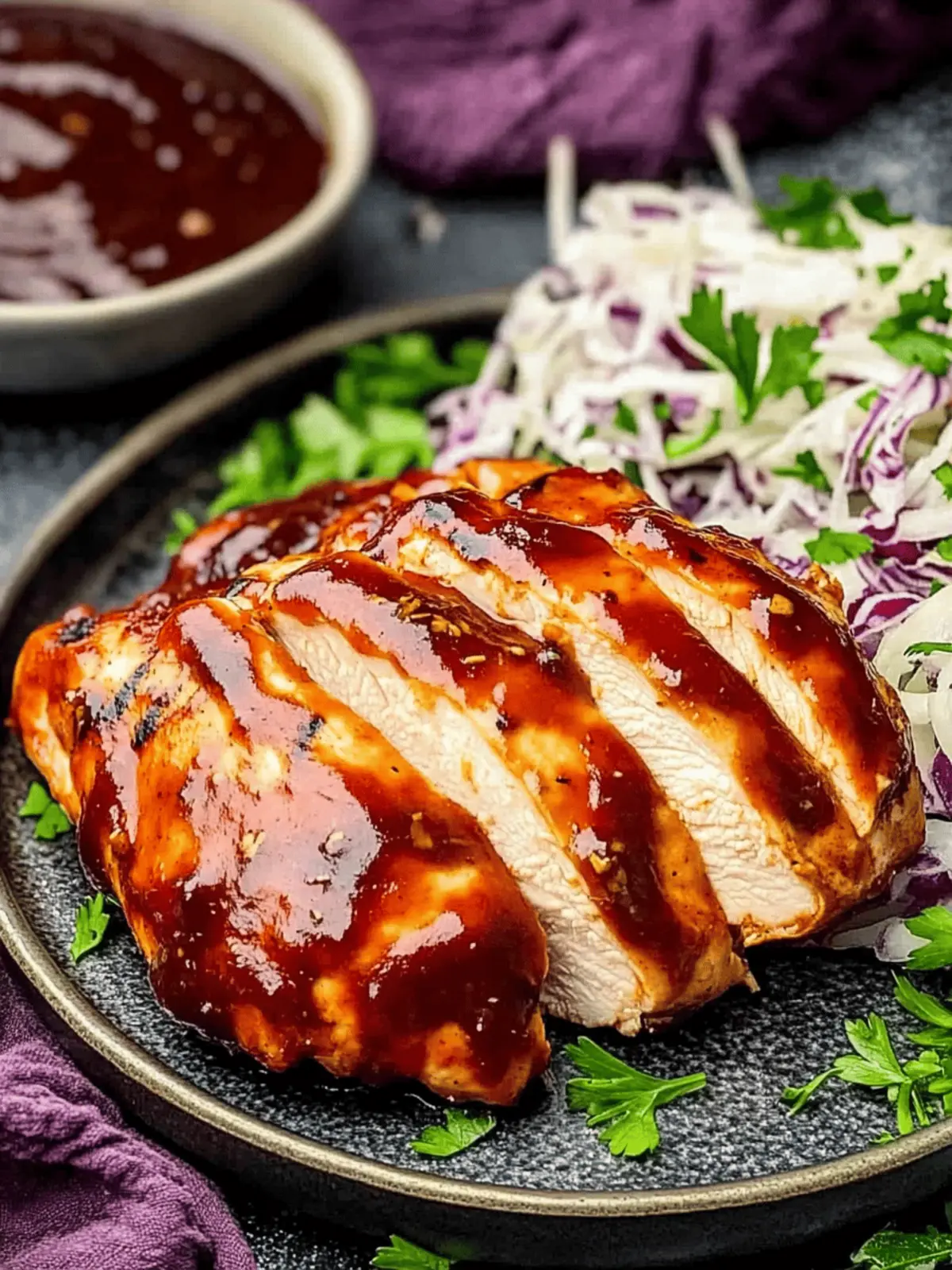 Air Fryer BBQ Chicken Breast
