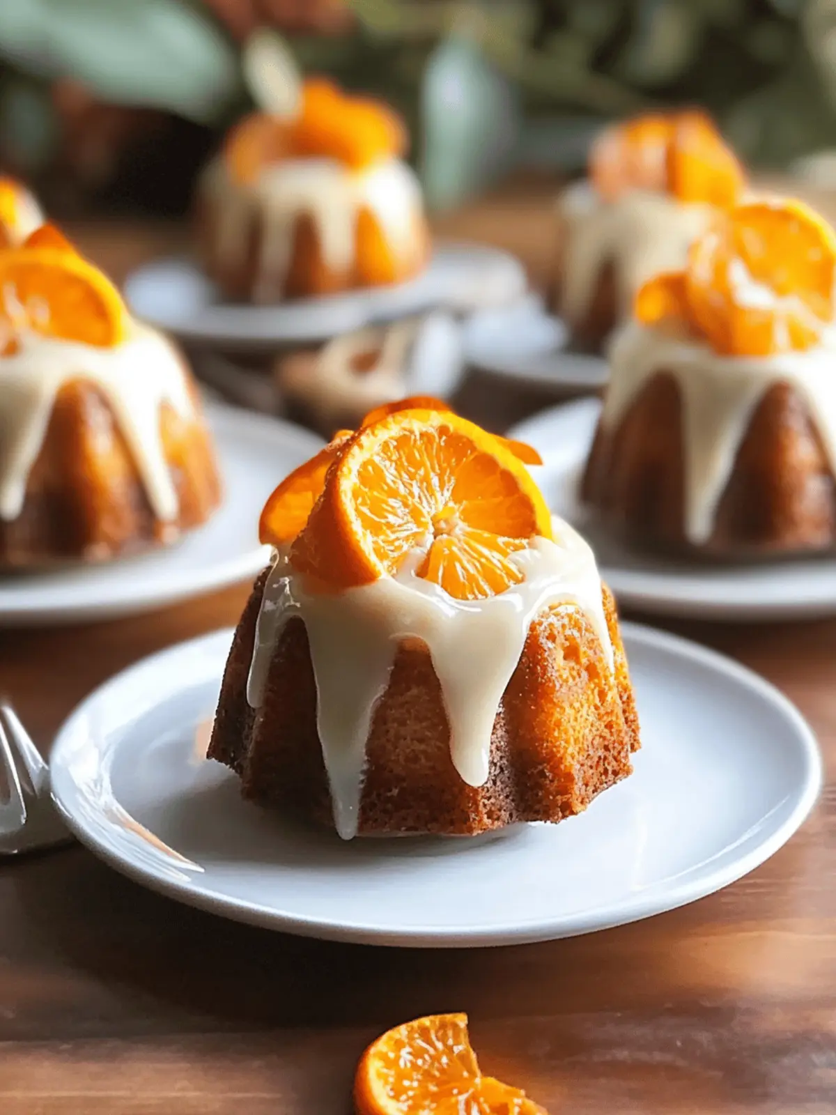 Delightful Cara Cara Orange Mini Bundt Cakes for Every Occasion