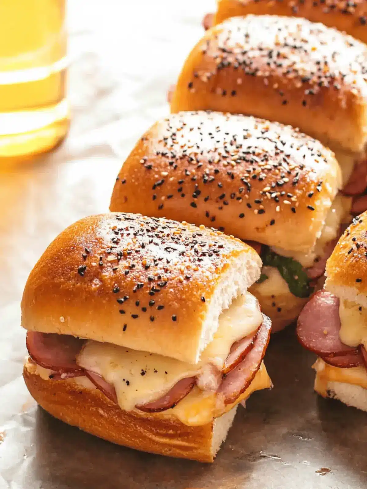 Ham and Cheese Sliders