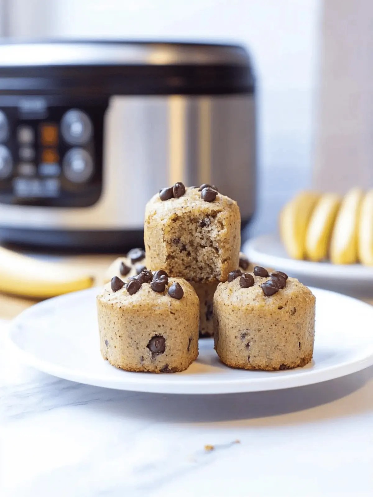 Instant Pot Banana Bread Bites: Easy, Moist Morning Snack
