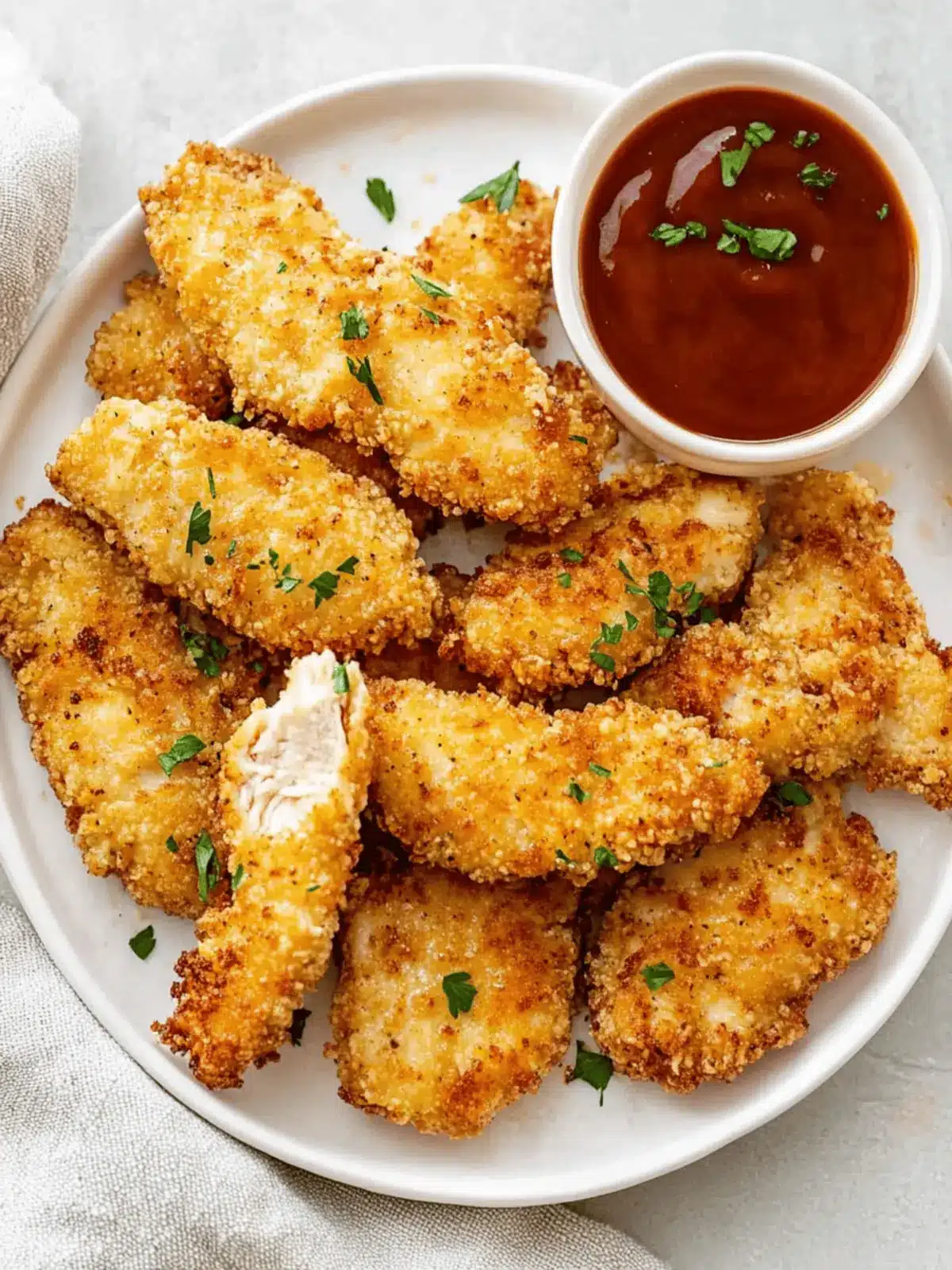 Crispy Air Fryer Chicken Tenders Ready in Just 18 Minutes