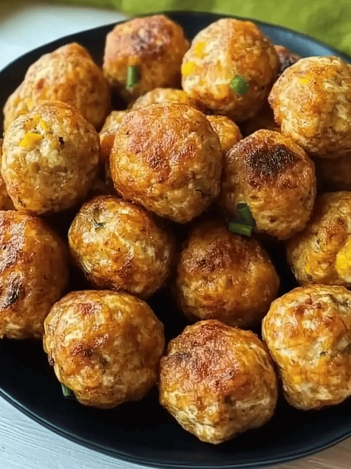 Air-Fried Tofu Balls