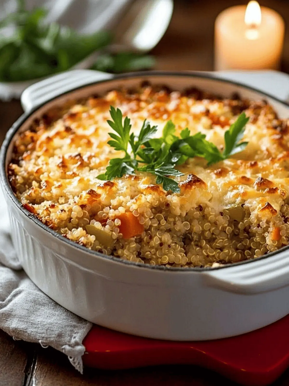 Veggie-Packed Quinoa Casserole for Ultimate Comfort Food