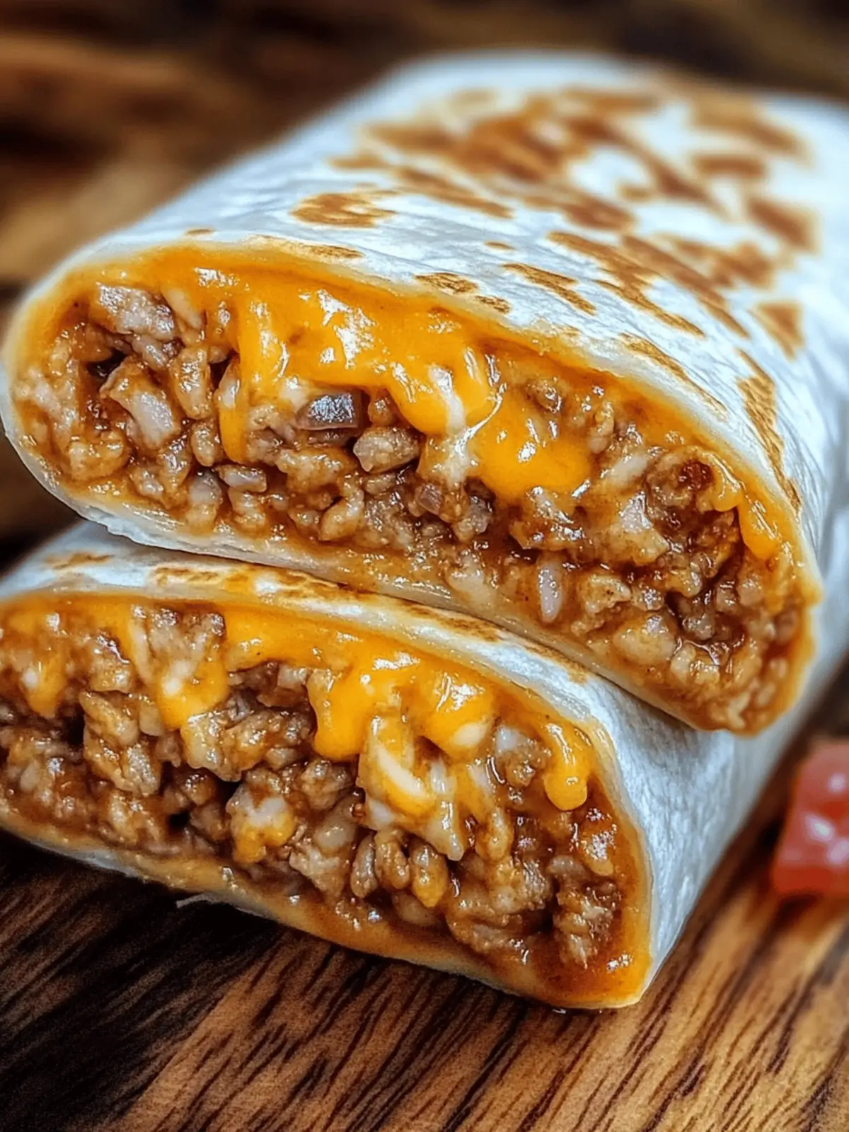 Taco Bell Quesarito Cheesy