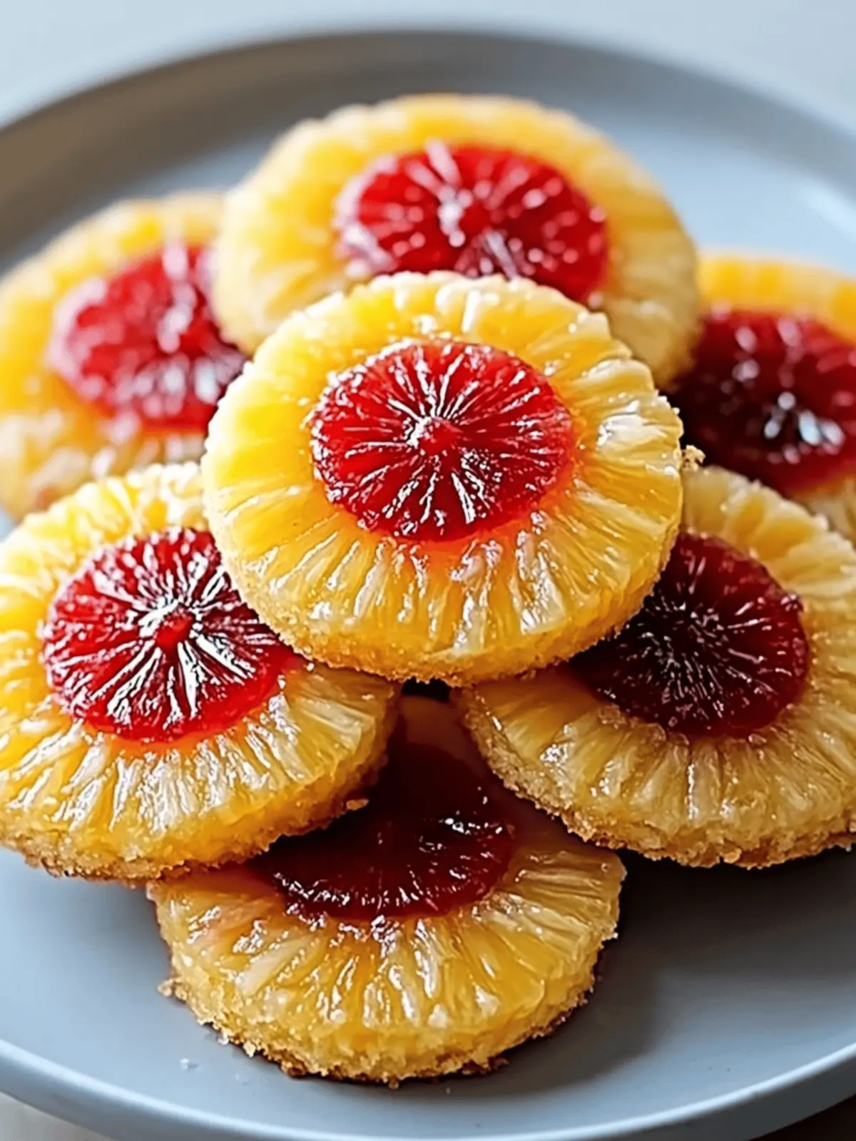 Pineapple Upside-Down Cookies You'll Love to Bake Today