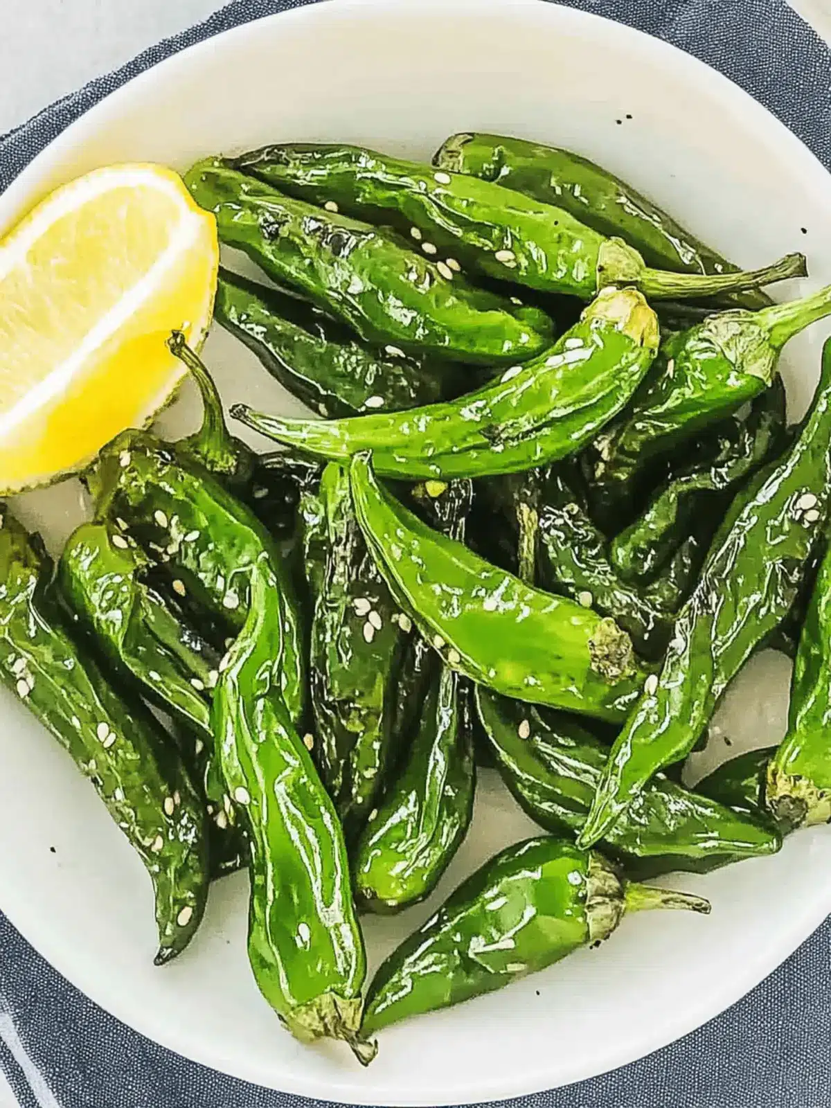 Nobu Shishito Peppers: Quick, Flavorful Vegan Appetizer