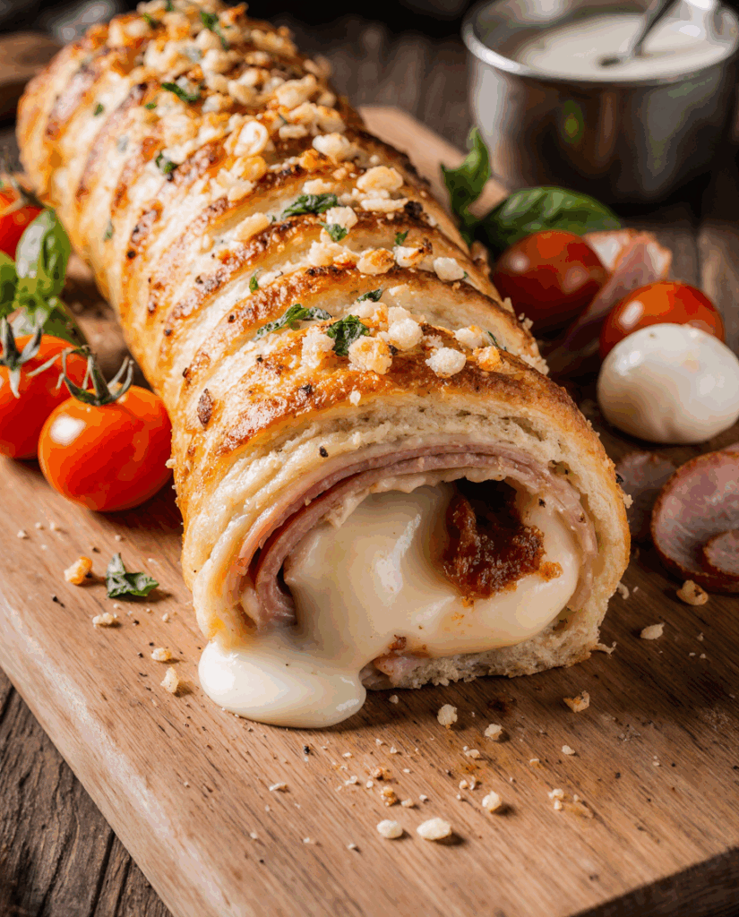 Homemade Italian Stromboli