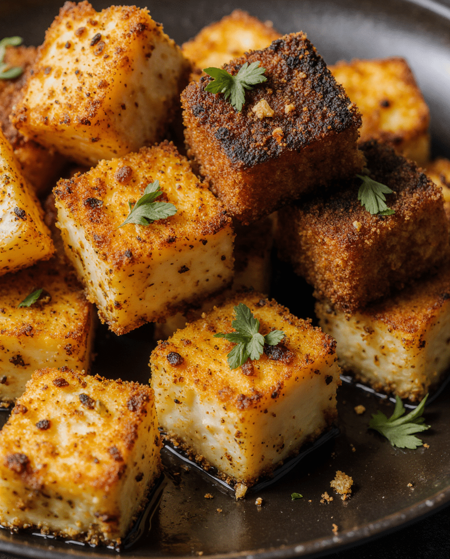 Roasted Paneer (Baked Paneer Recipe)