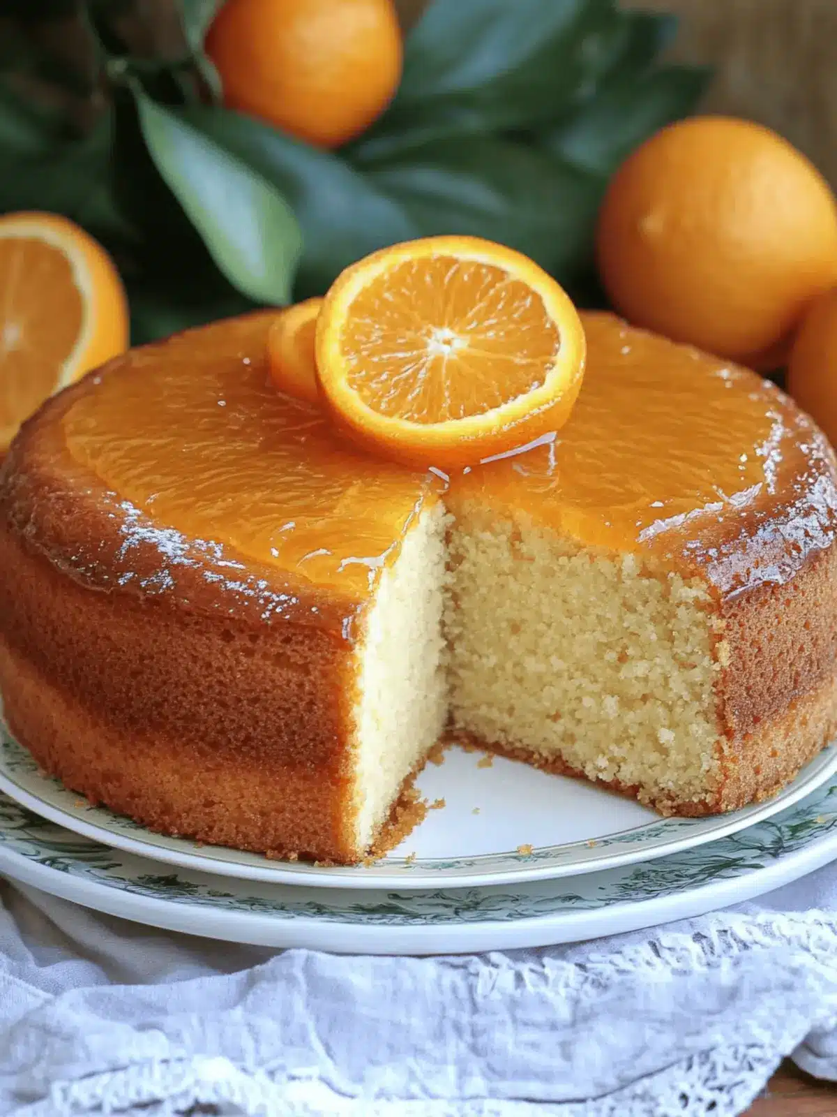 Sicilian Whole Orange Cake: A Moist Citrus Sensation!