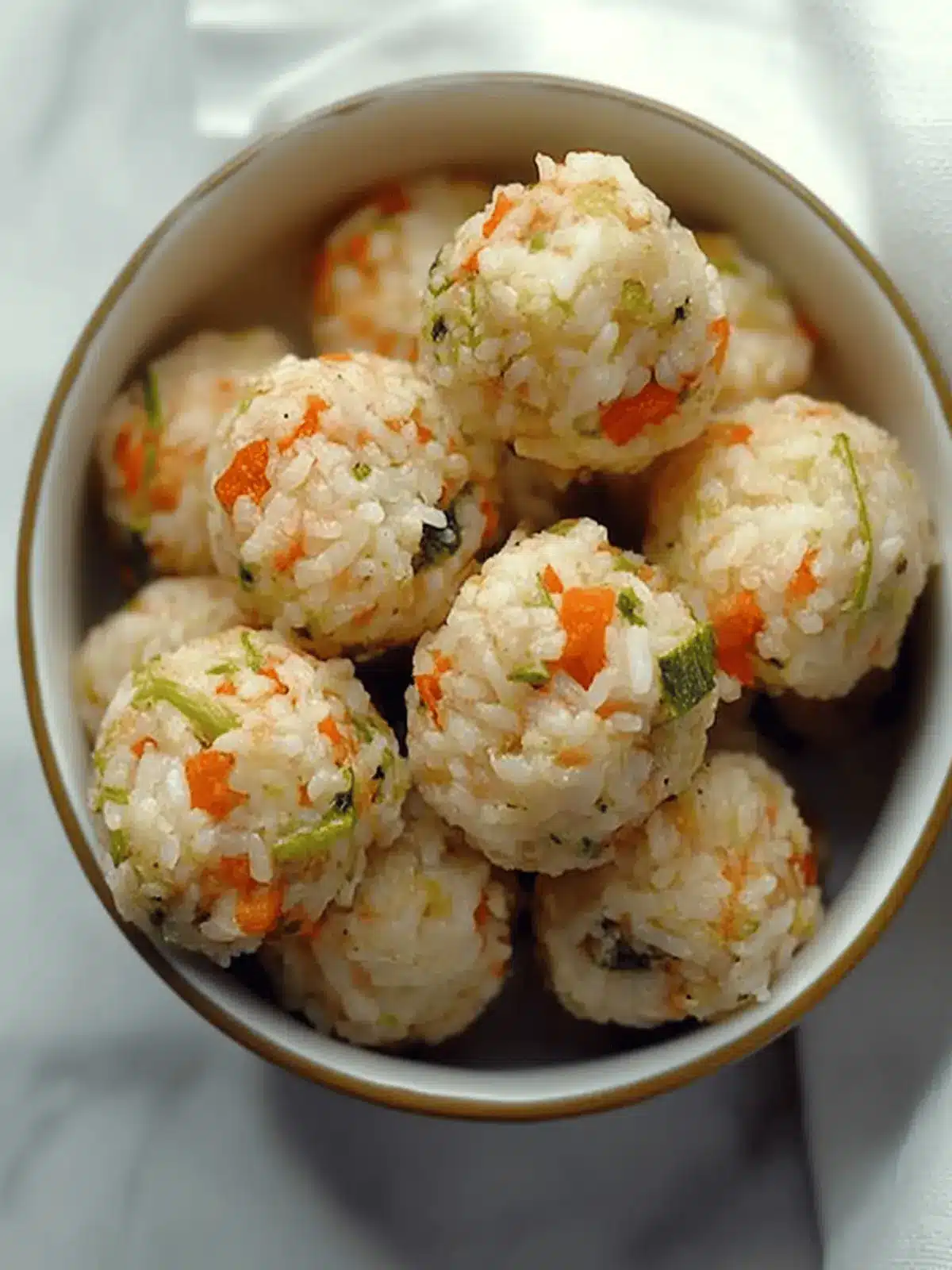Veggie Rice Balls