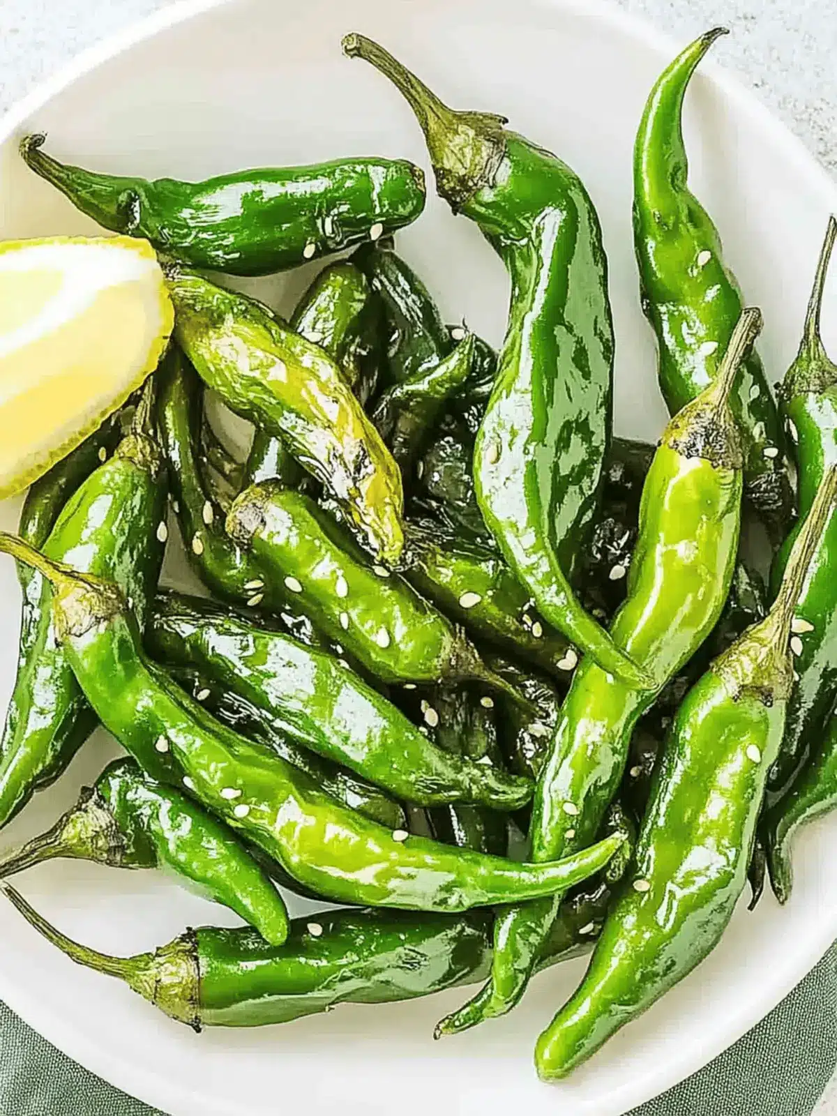 Nobu Shishito Peppers: Quick, Flavorful Vegan Appetizer