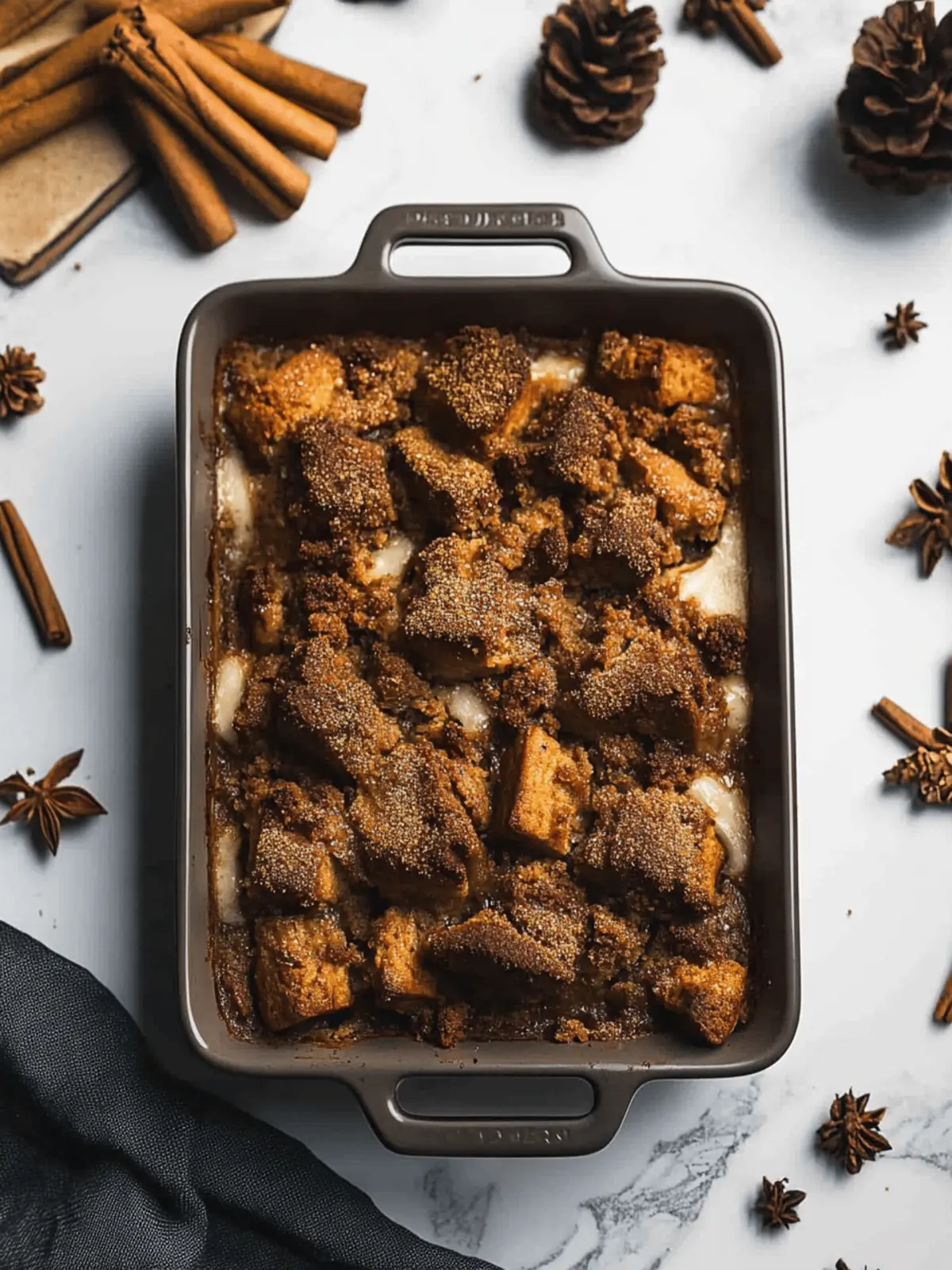 Soft Gingerbread Loaf Casserole for Cozy Holiday Mornings