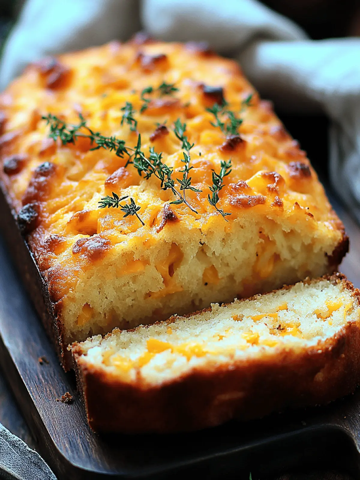 Cheddar Cheese Quick Bread
