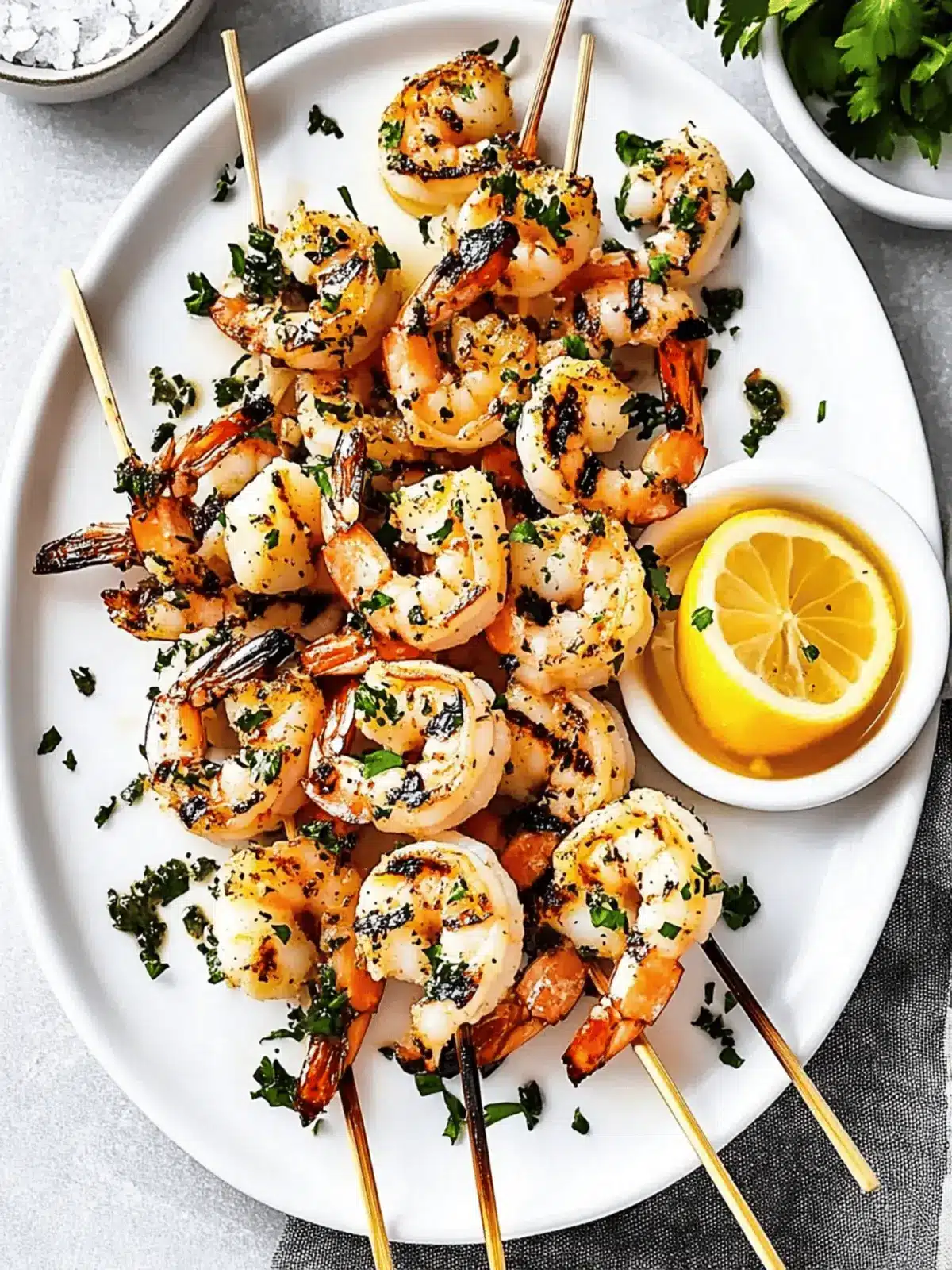 Garlic Grilled Shrimp