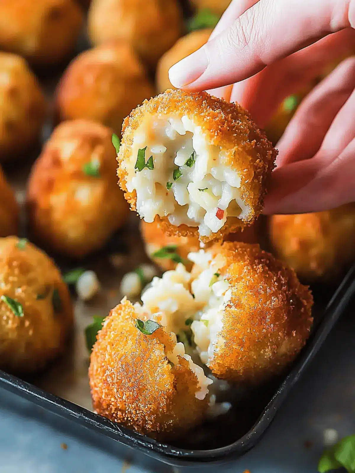 Cheesy Italian Arancini Balls You'll Crave Every Time 5 Cheesy Italian Arancini Balls