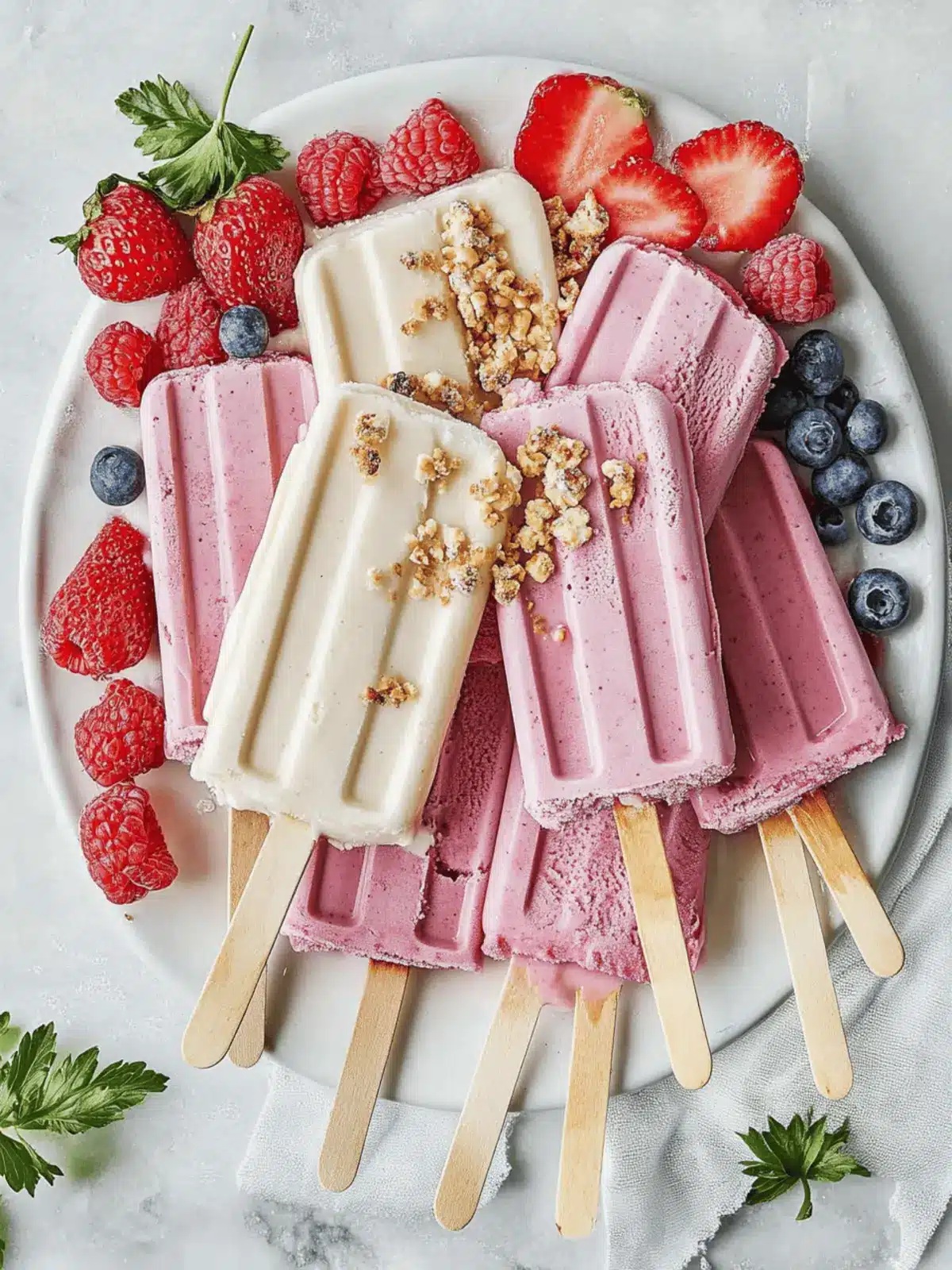 Cottage Cheese Ice Cream Bars