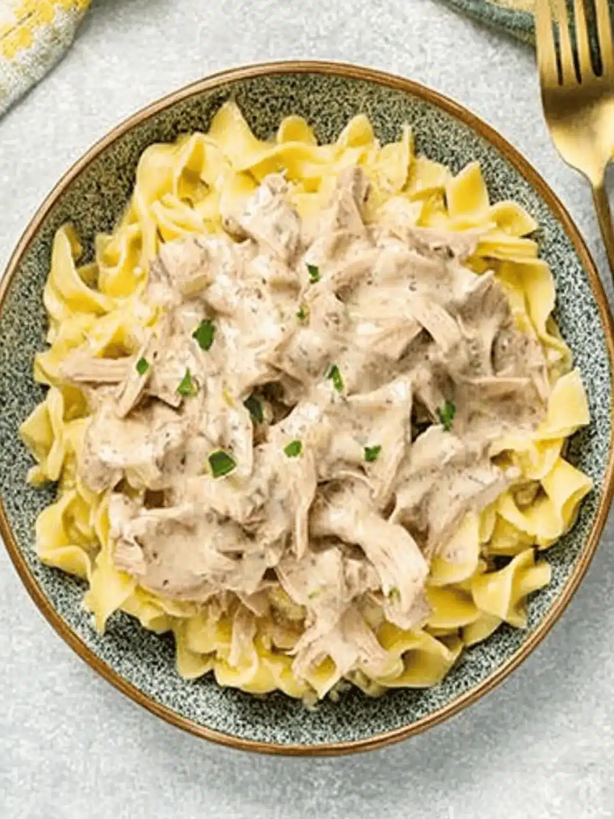 Delicious Creamy Turkey Stroganoff for Quick Comfort Meals