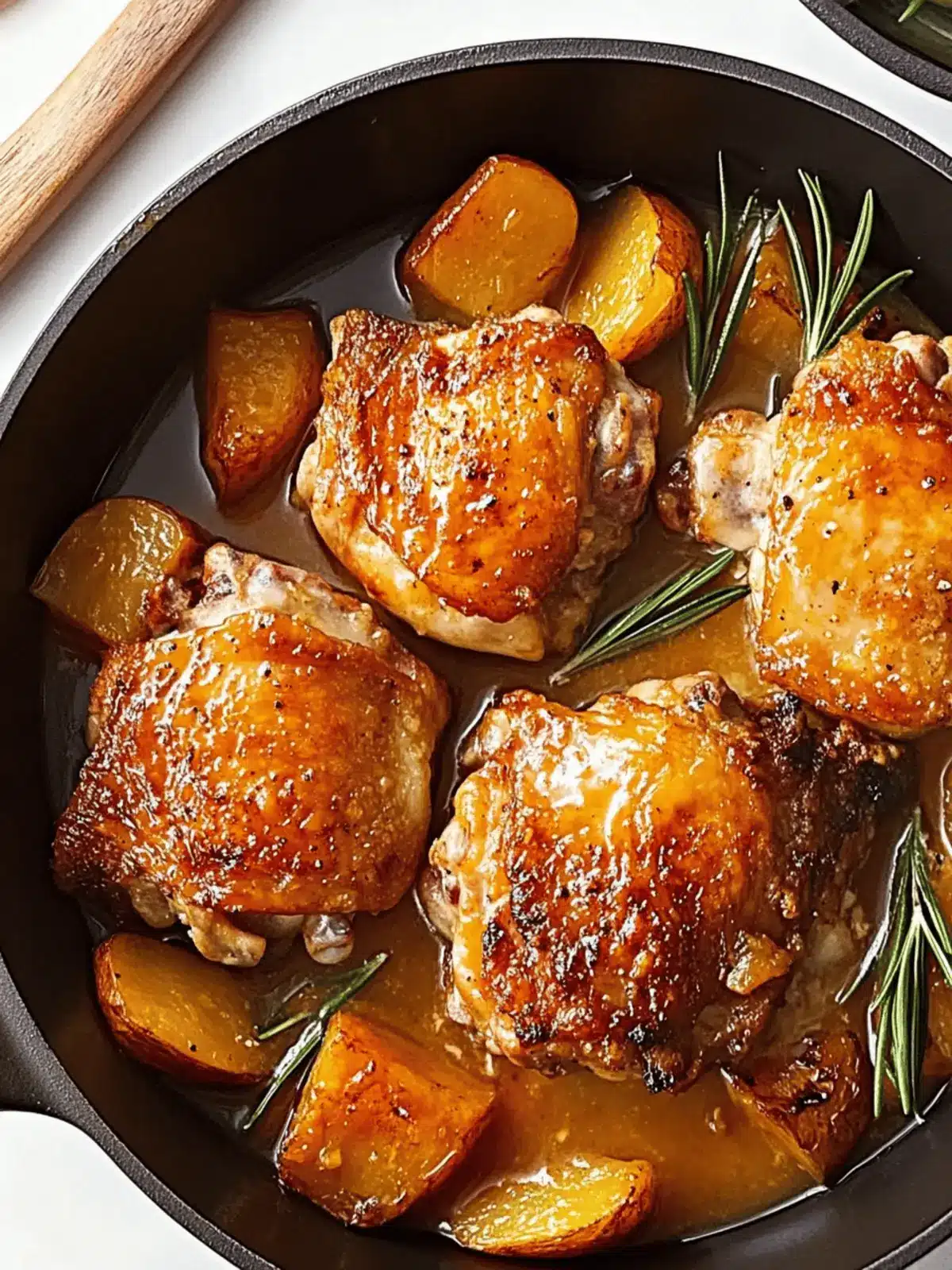 Cider Glazed Chicken Thighs for a Cozy Fall Dinner Delight