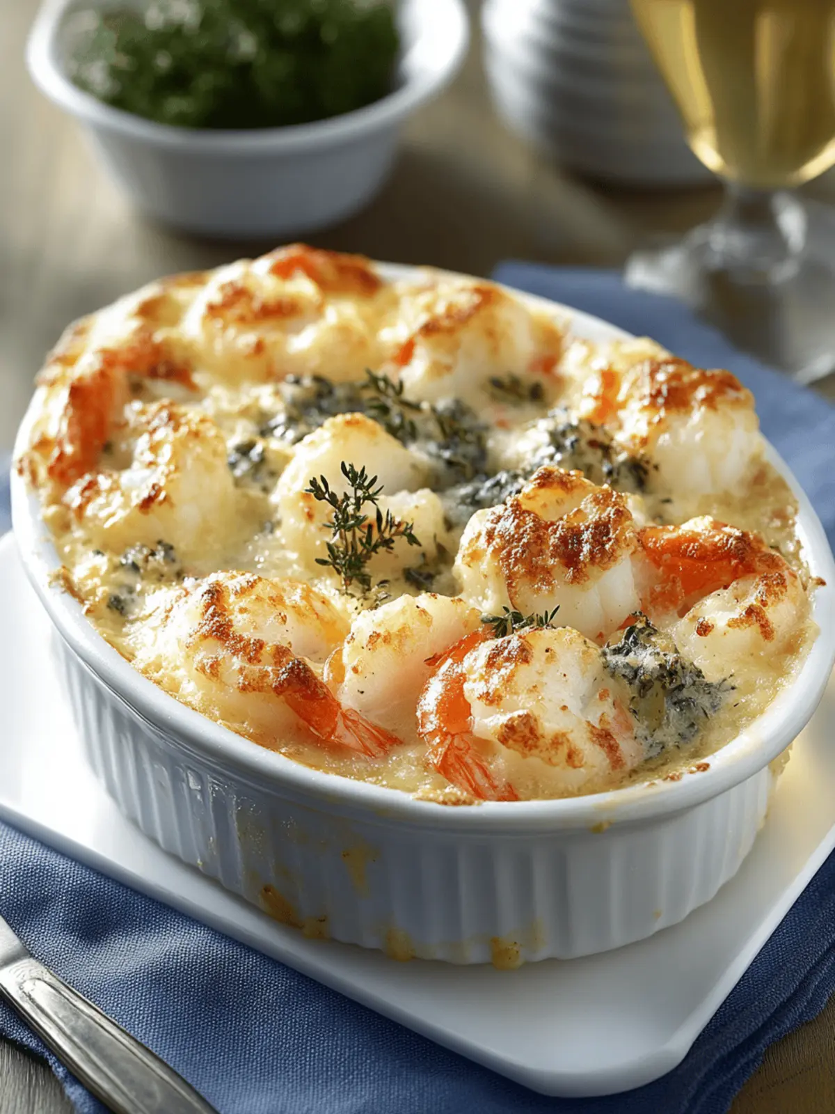 Classic Seafood Gratin