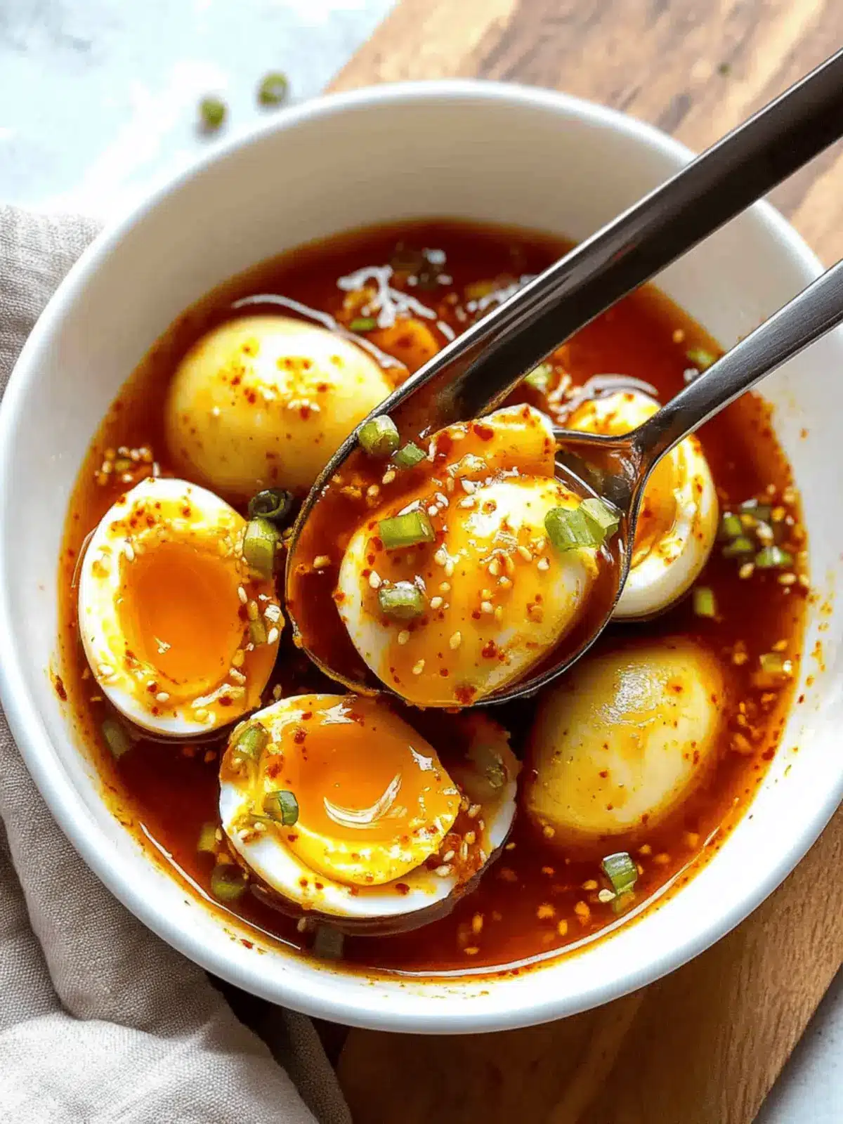 Spicy Gochujang Eggs