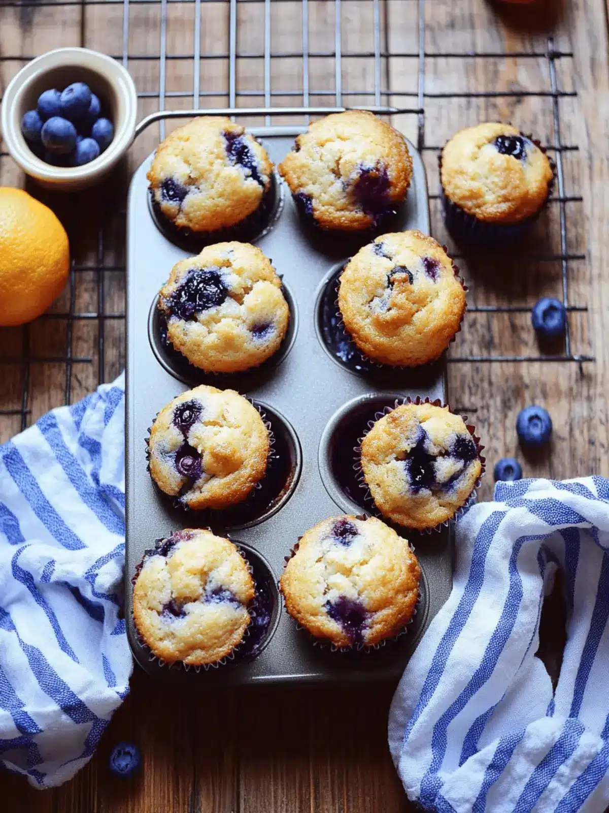 Delicious Orange Blueberry Muffins for Your Perfect Morning