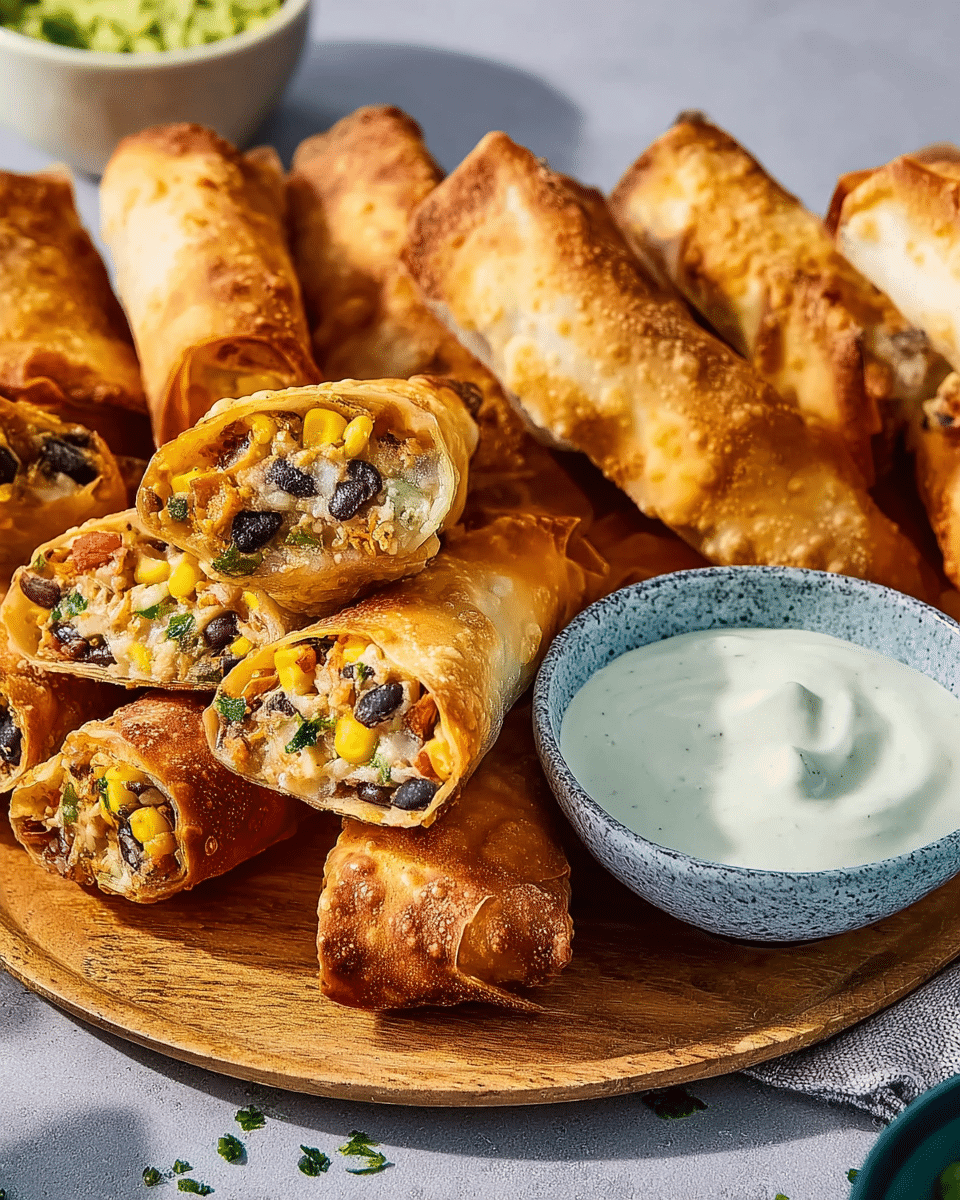 Copycat Chili's Southwestern Eggrolls