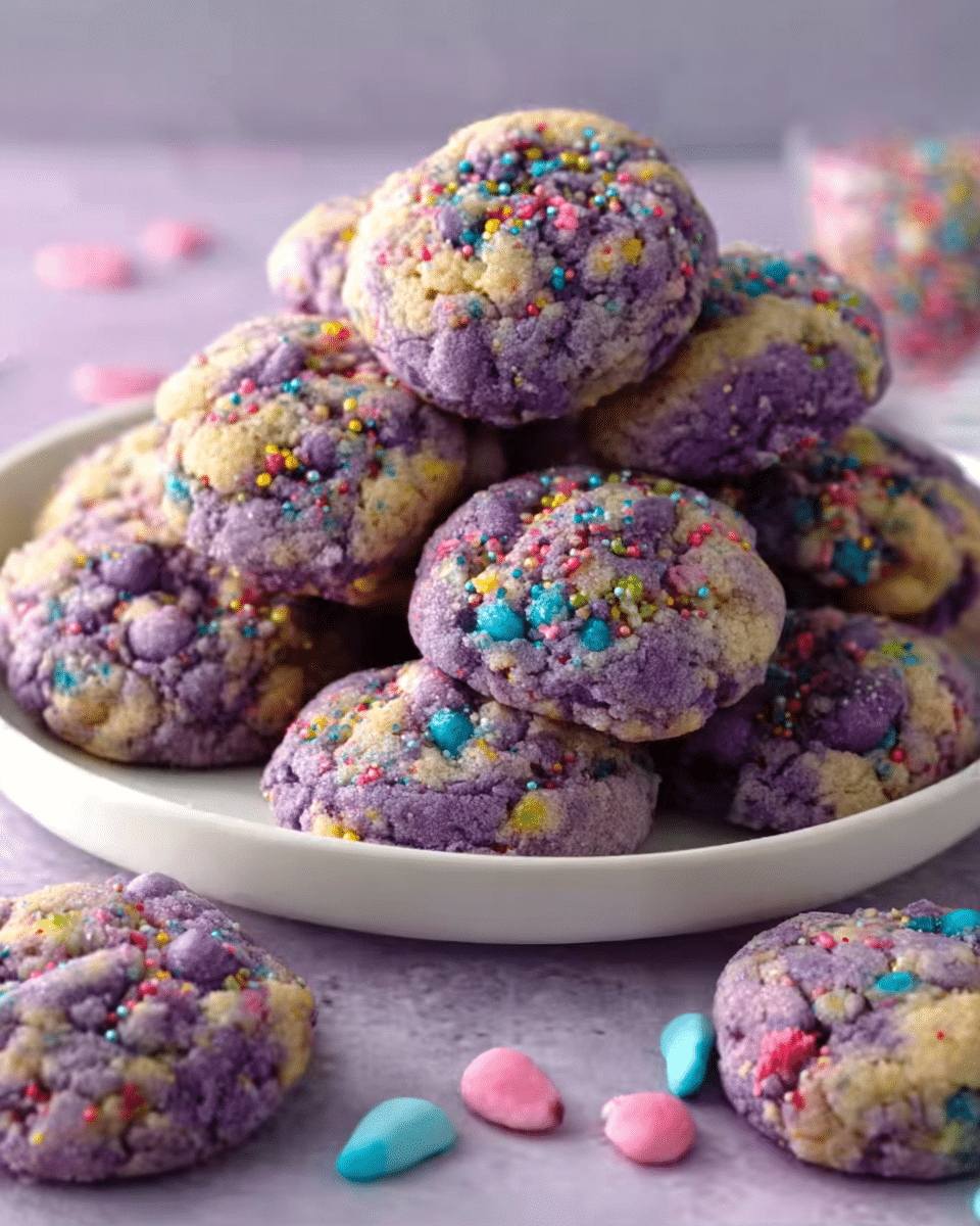 Unicorn Poop Cookies