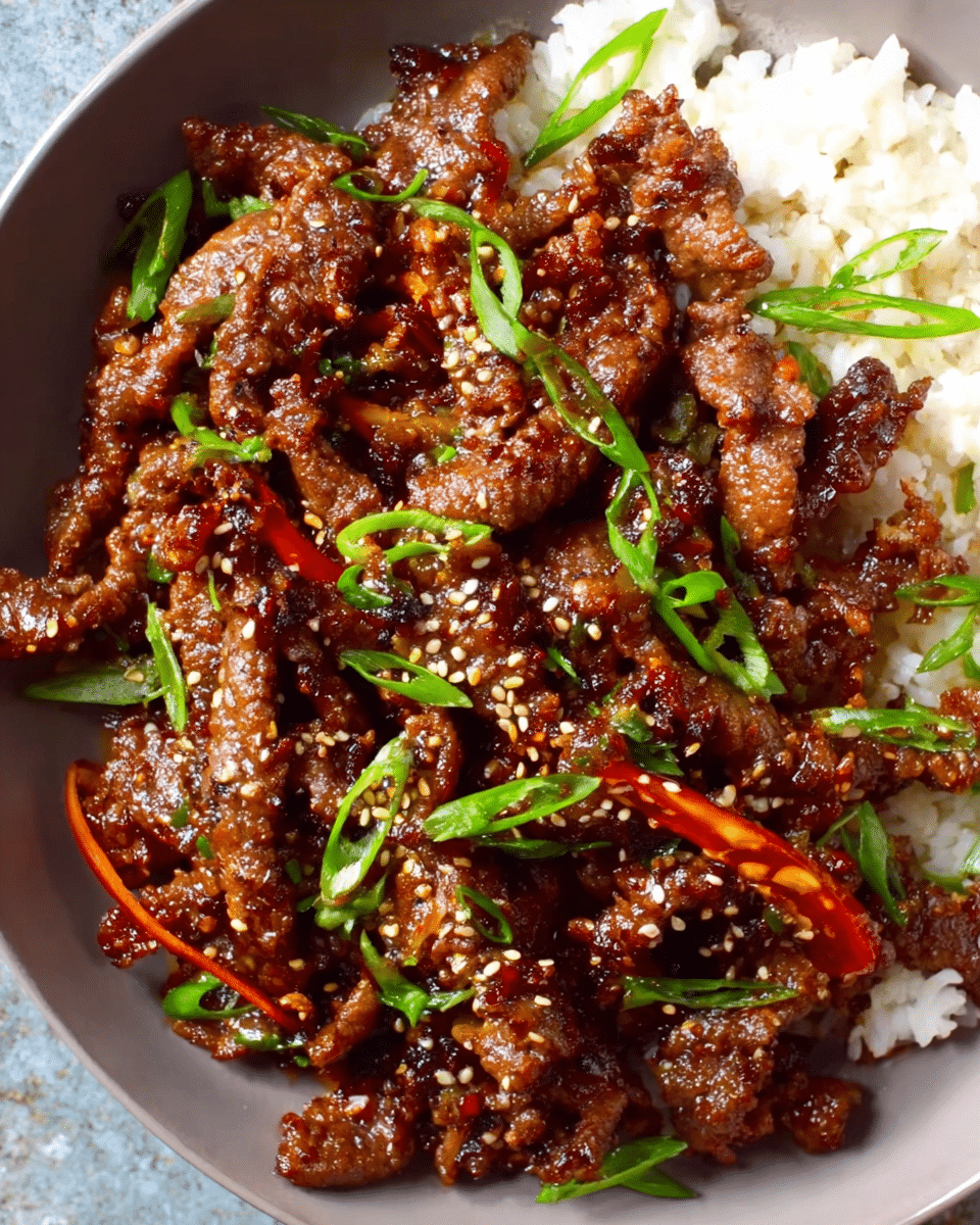 30-Minute Ginger Beef