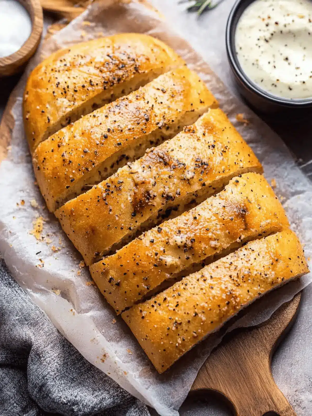 Dominos Style Garlic Breadsticks