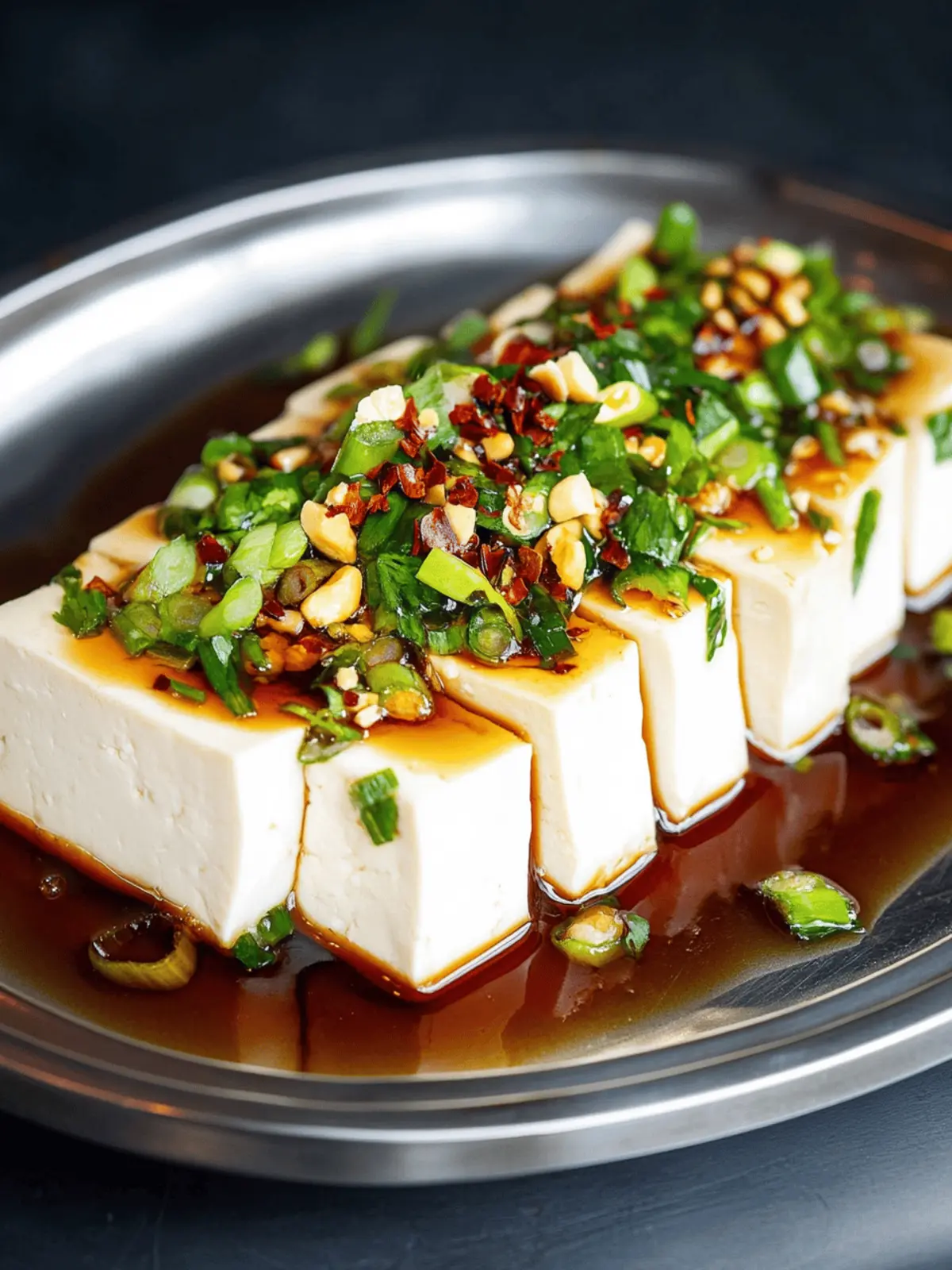 Savory Steamed Tofu: A Quick and Delicious Vegan Delight