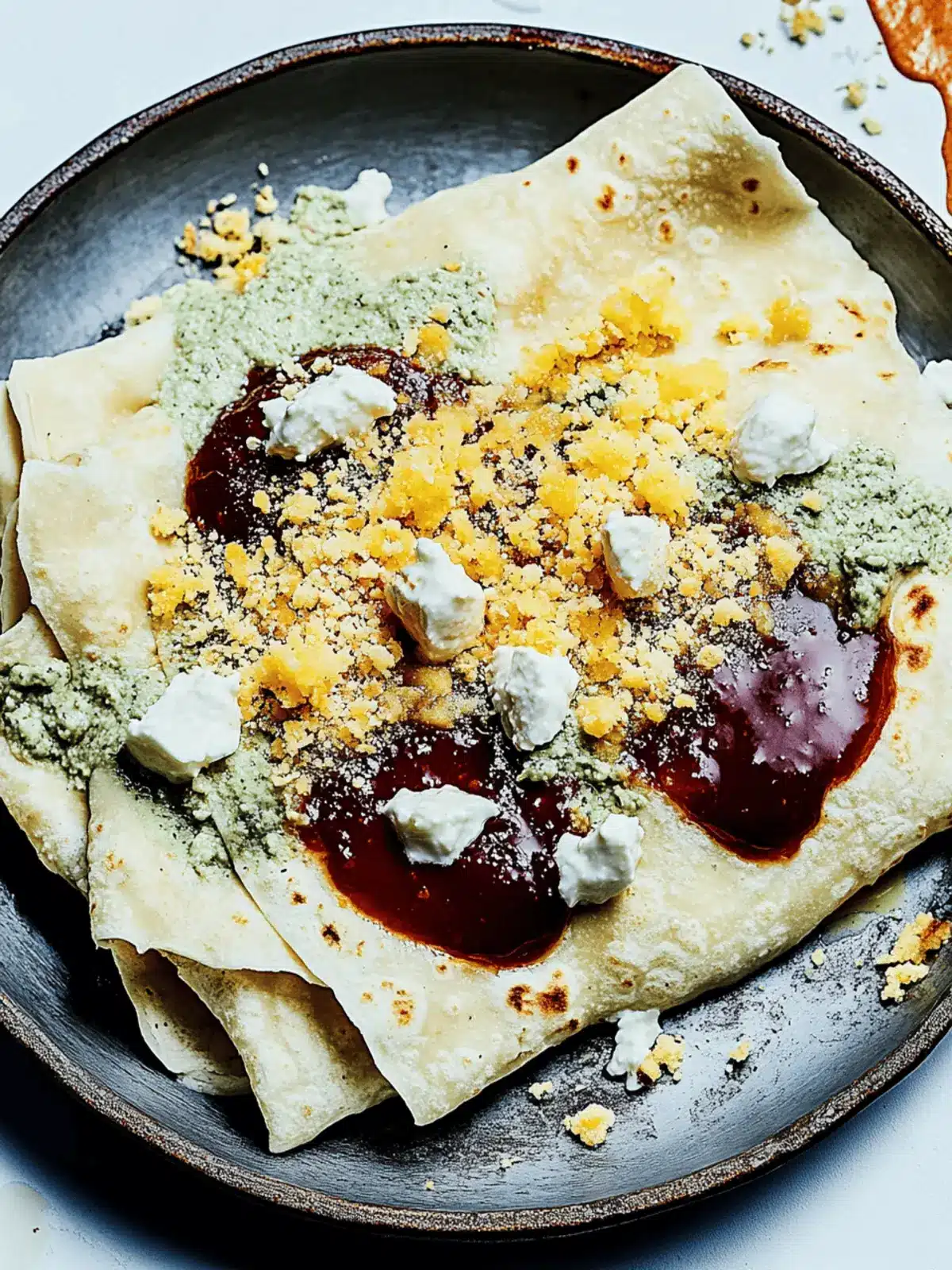 Mouthwatering Papadzules with Pumpkin Seed Sauce Delight
