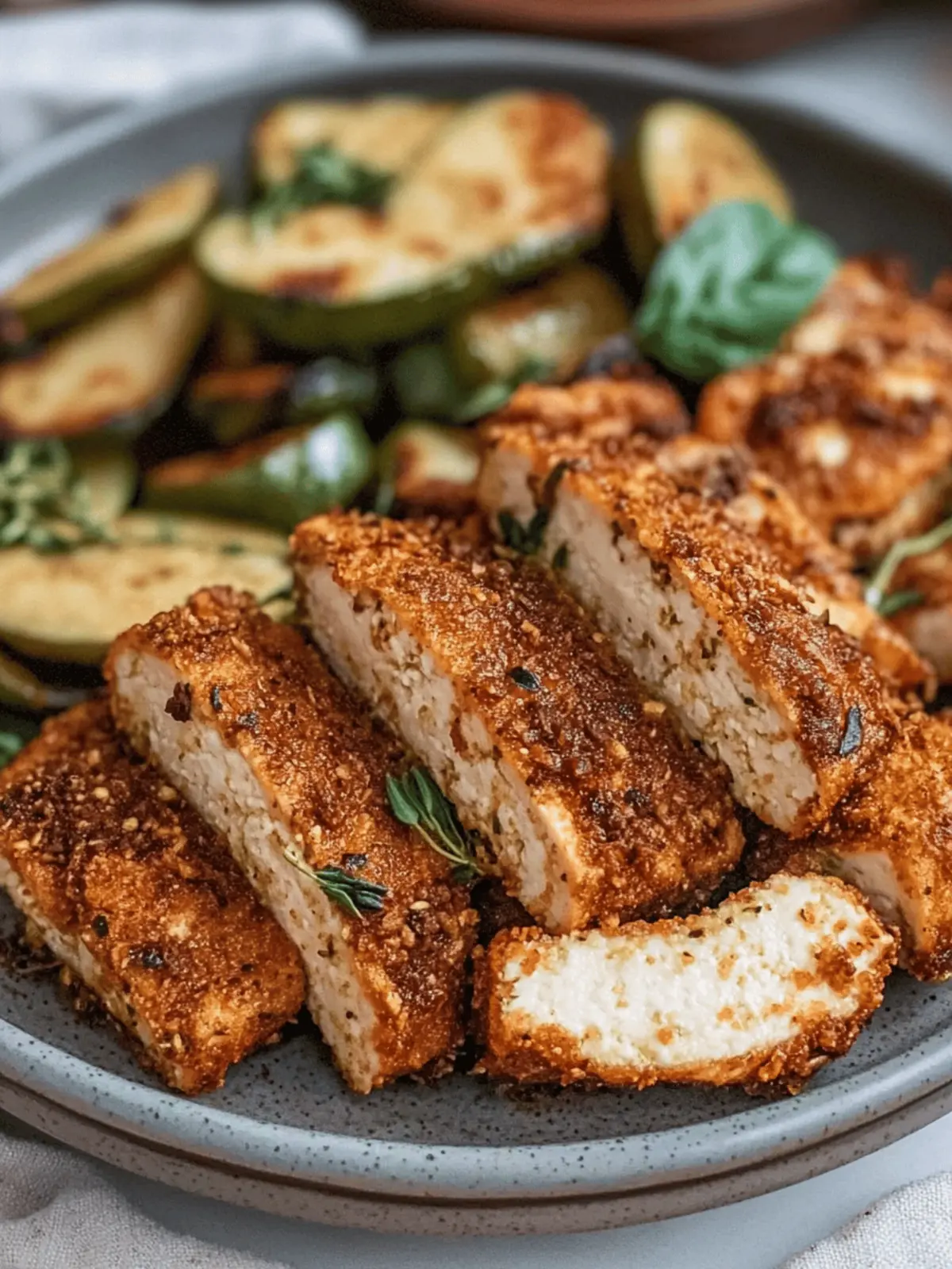 Crispy Herbed Tofu