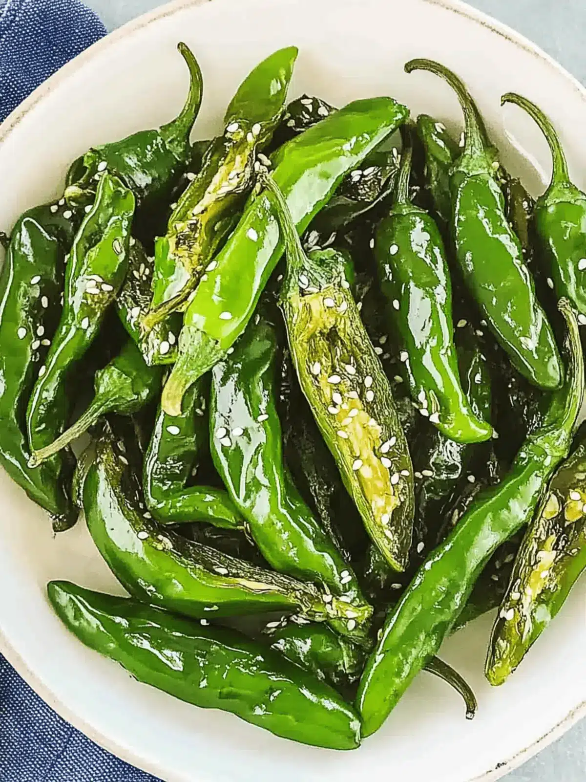 Nobu Shishito Peppers: Quick, Flavorful Vegan Appetizer