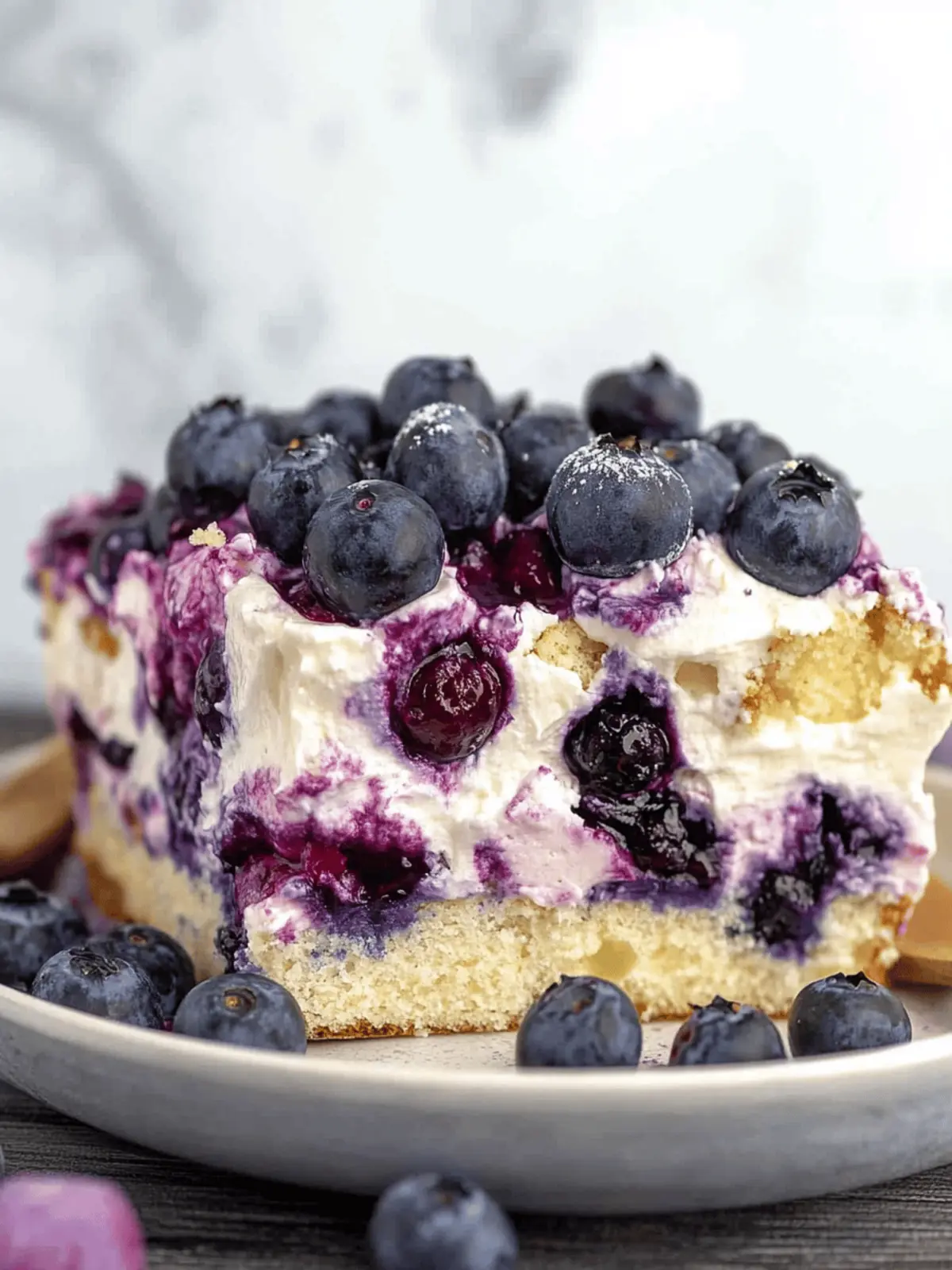 Blueberry Heaven on Earth Cake: Your No-Bake Dream Delight