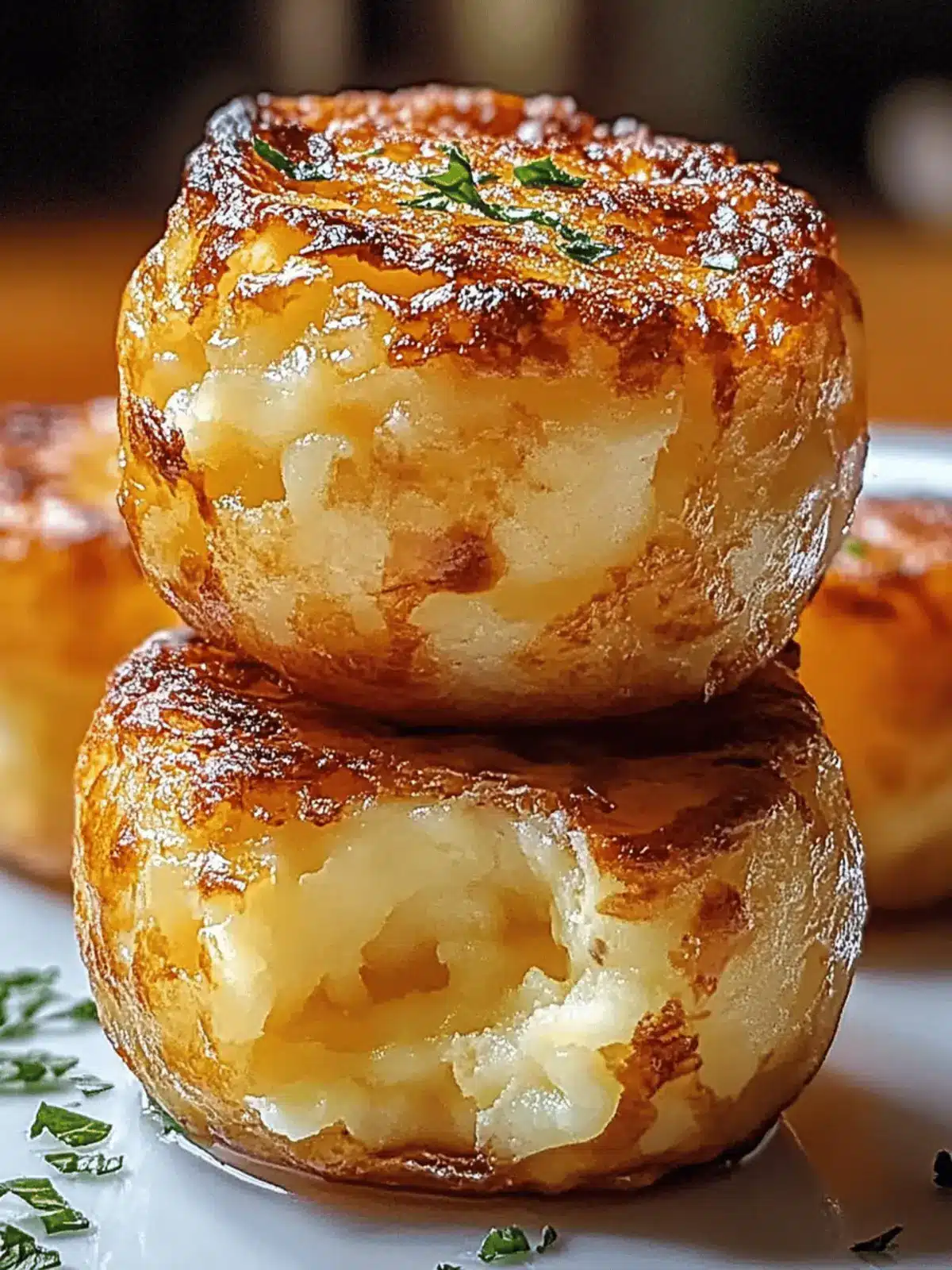 Mashed Potato Cheese Puffs