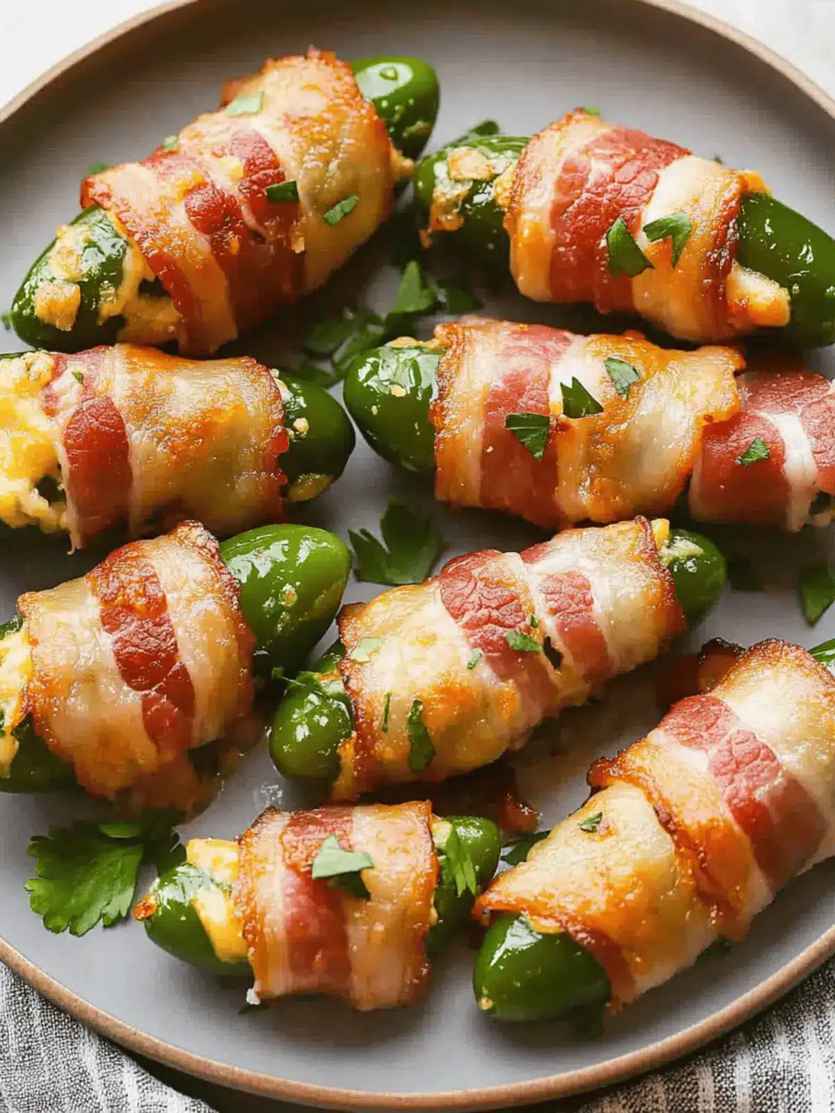 Bacon-Wrapped Jalapeno Poppers