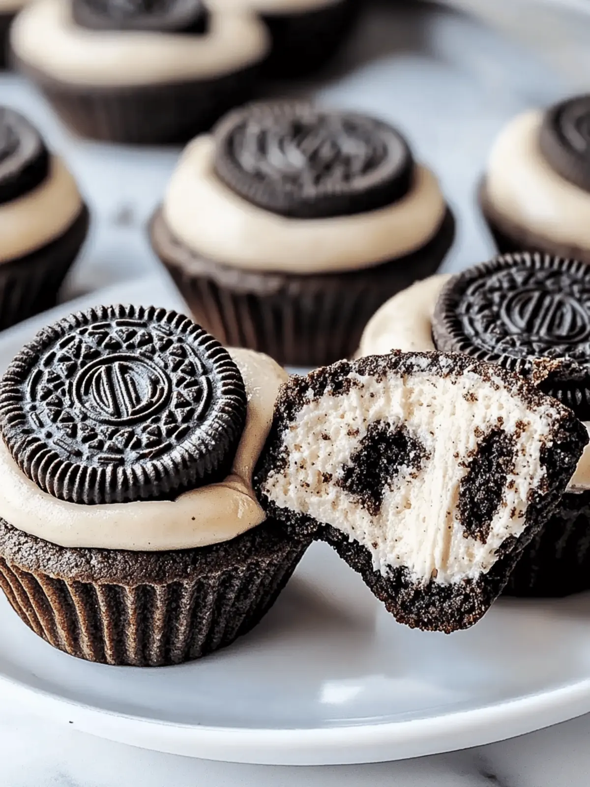Oreo Cheesecake Cookie Cups