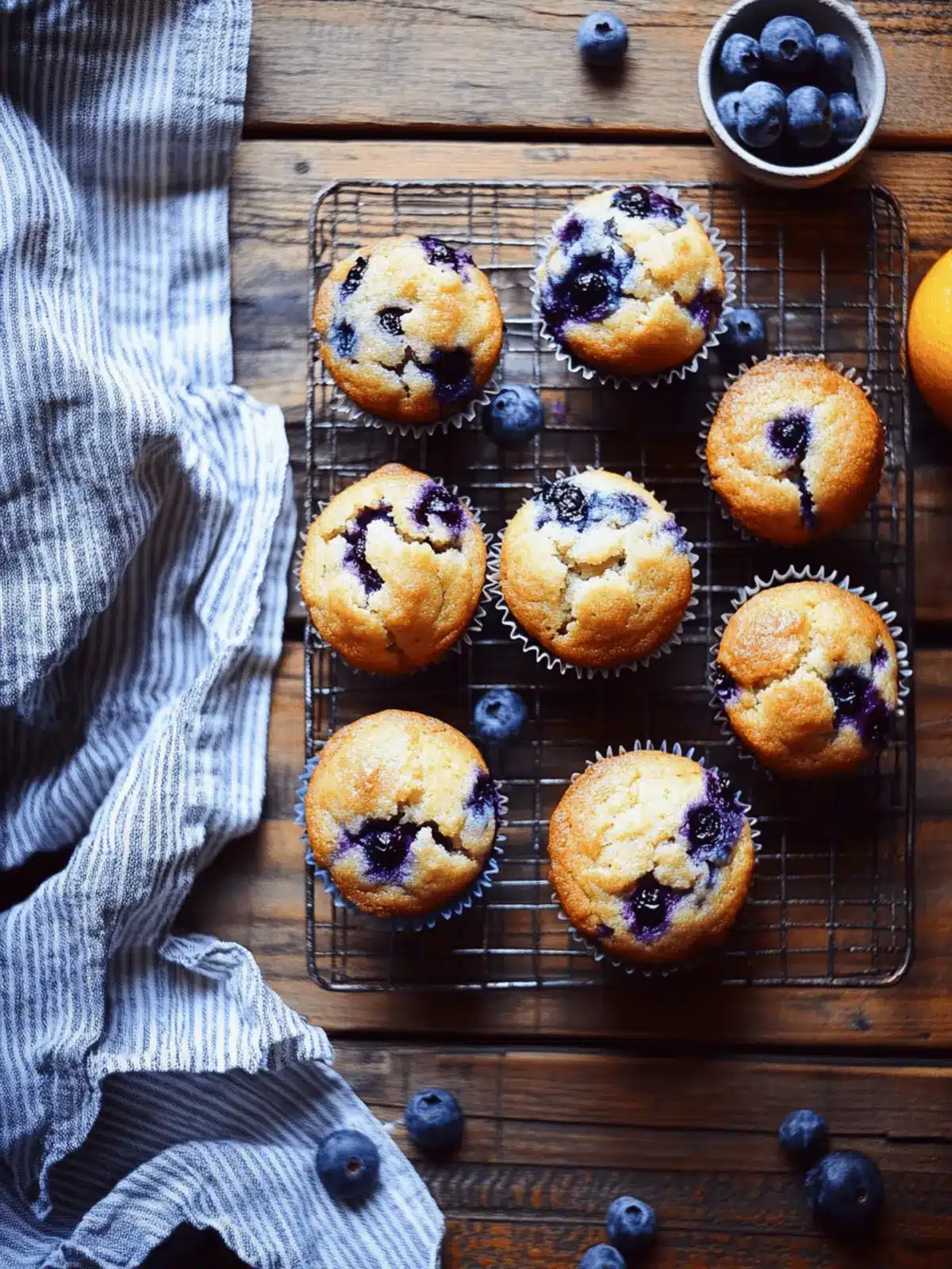Delicious Orange Blueberry Muffins for Your Perfect Morning 5 Orange Blueberry Muffins