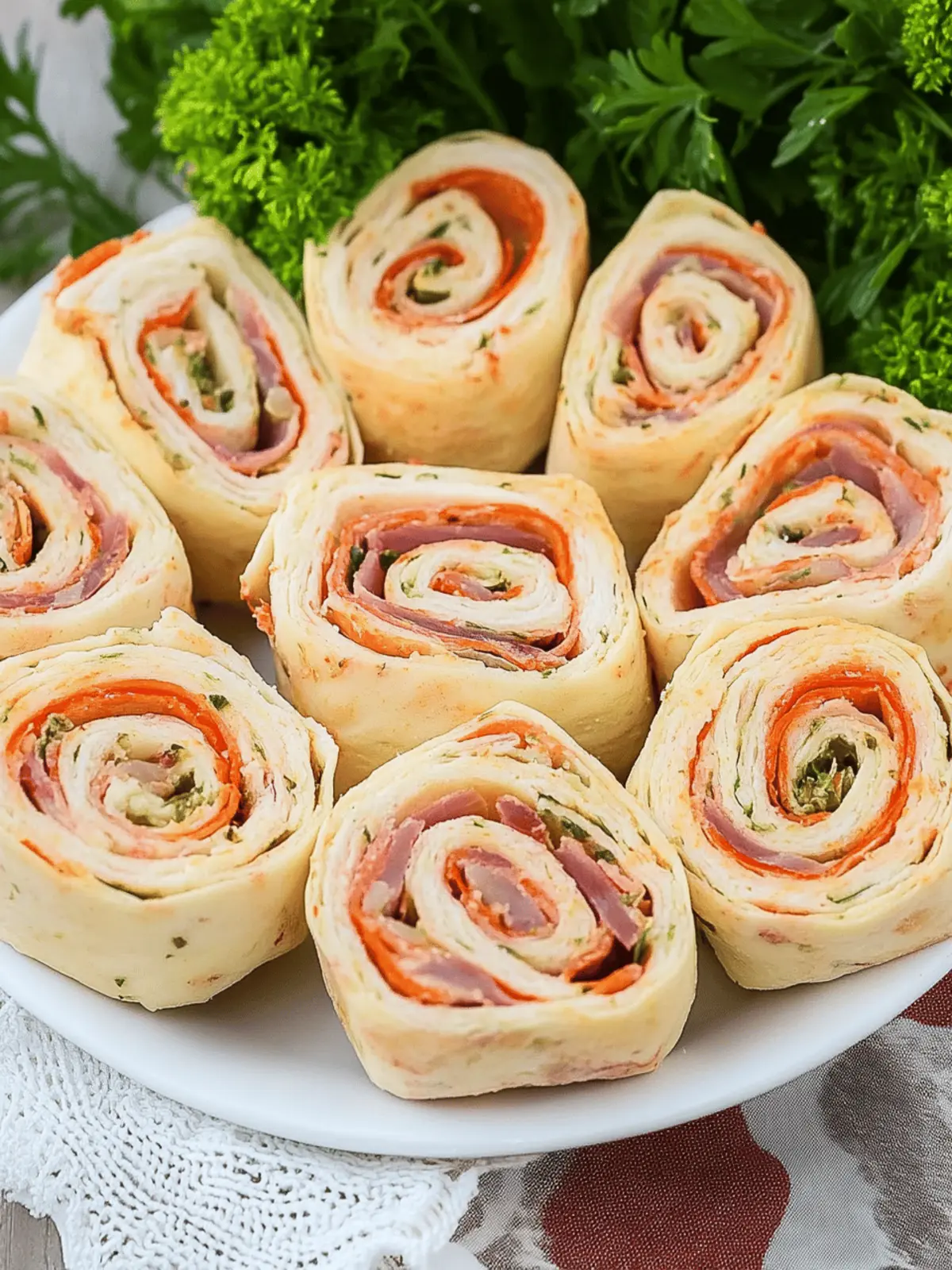 Delicious Italian Pinwheels: Easy Wholesome Appetizers at Home 5 Italian Pinwheels