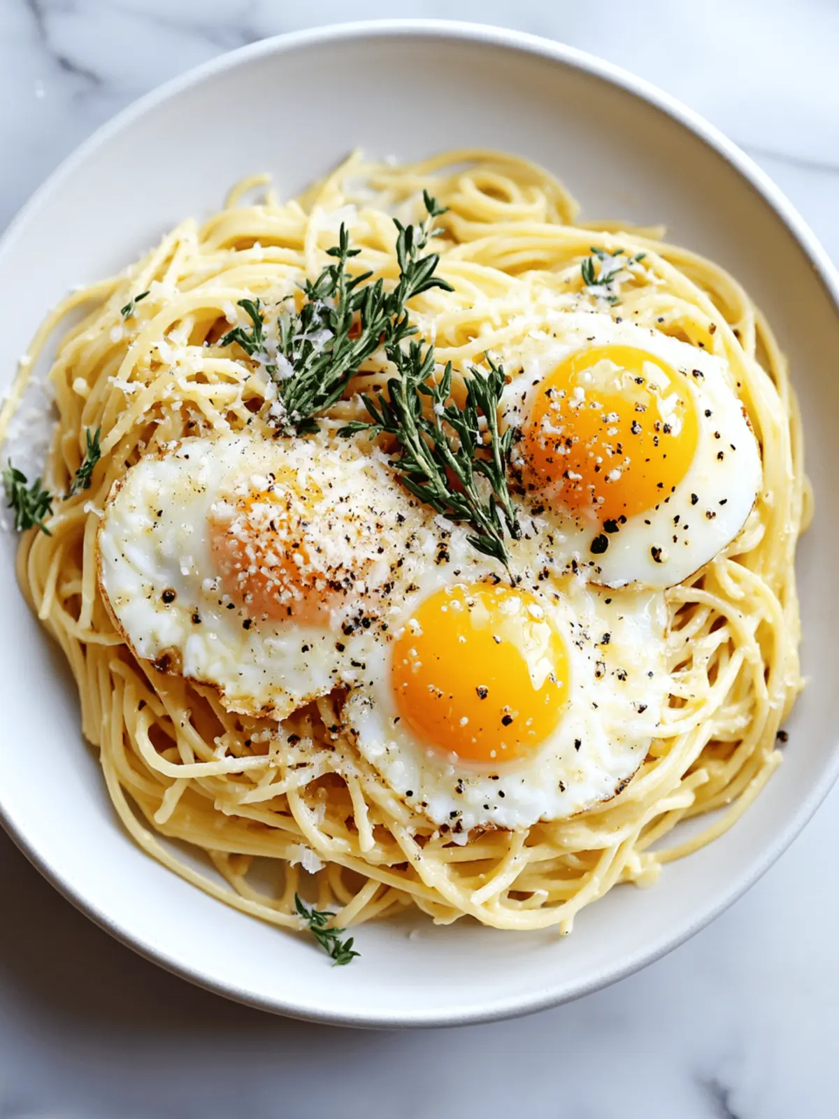Pasta And Egg Recipe