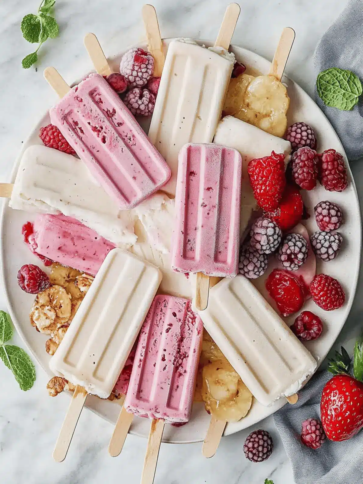 Creamy Cottage Cheese Ice Cream Bars: Healthy & Delicious Treats