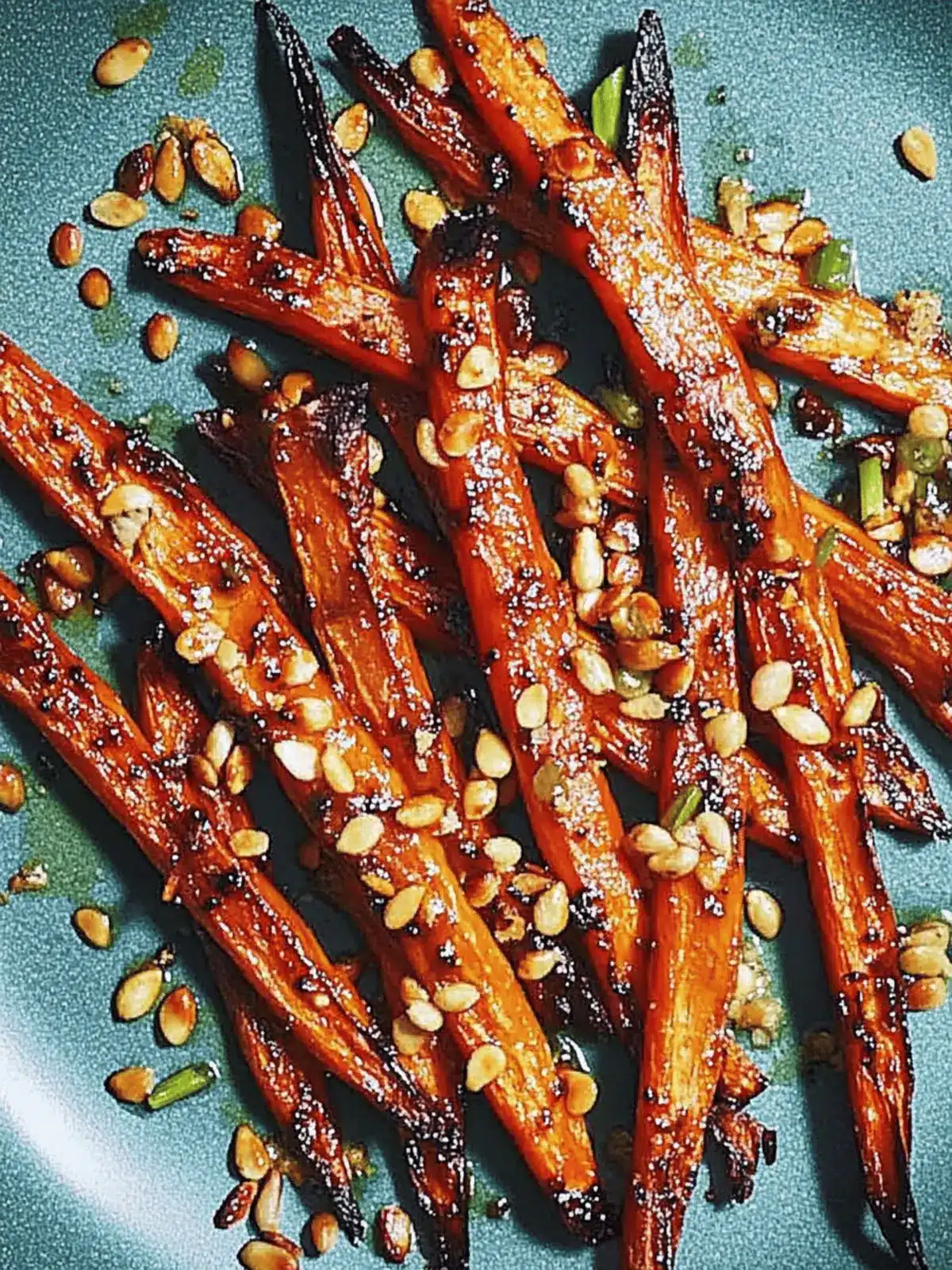 Miso Roasted Carrots